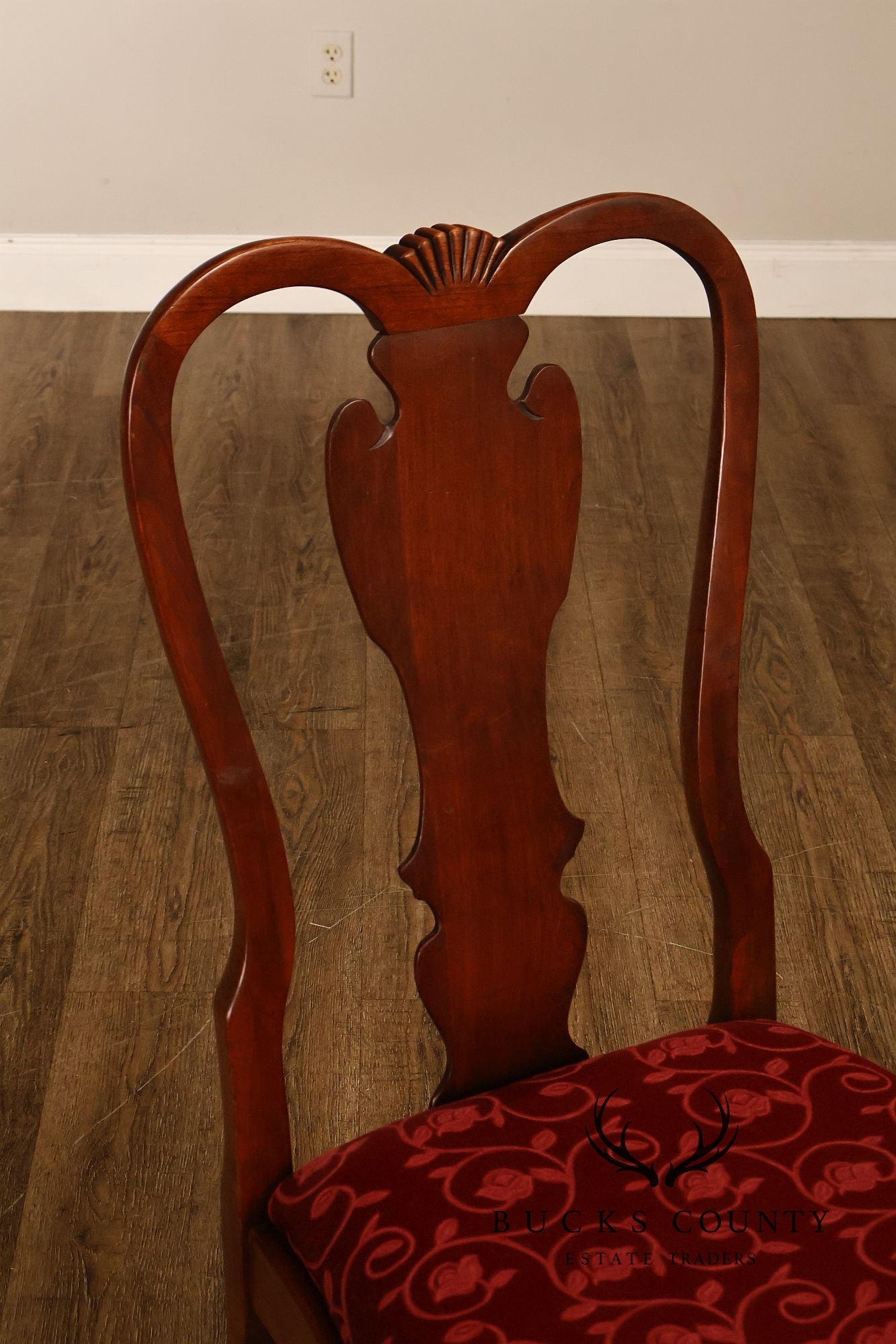 Pennsylvania House Set Of 10 Queen Anne Cherry Dining Chairs