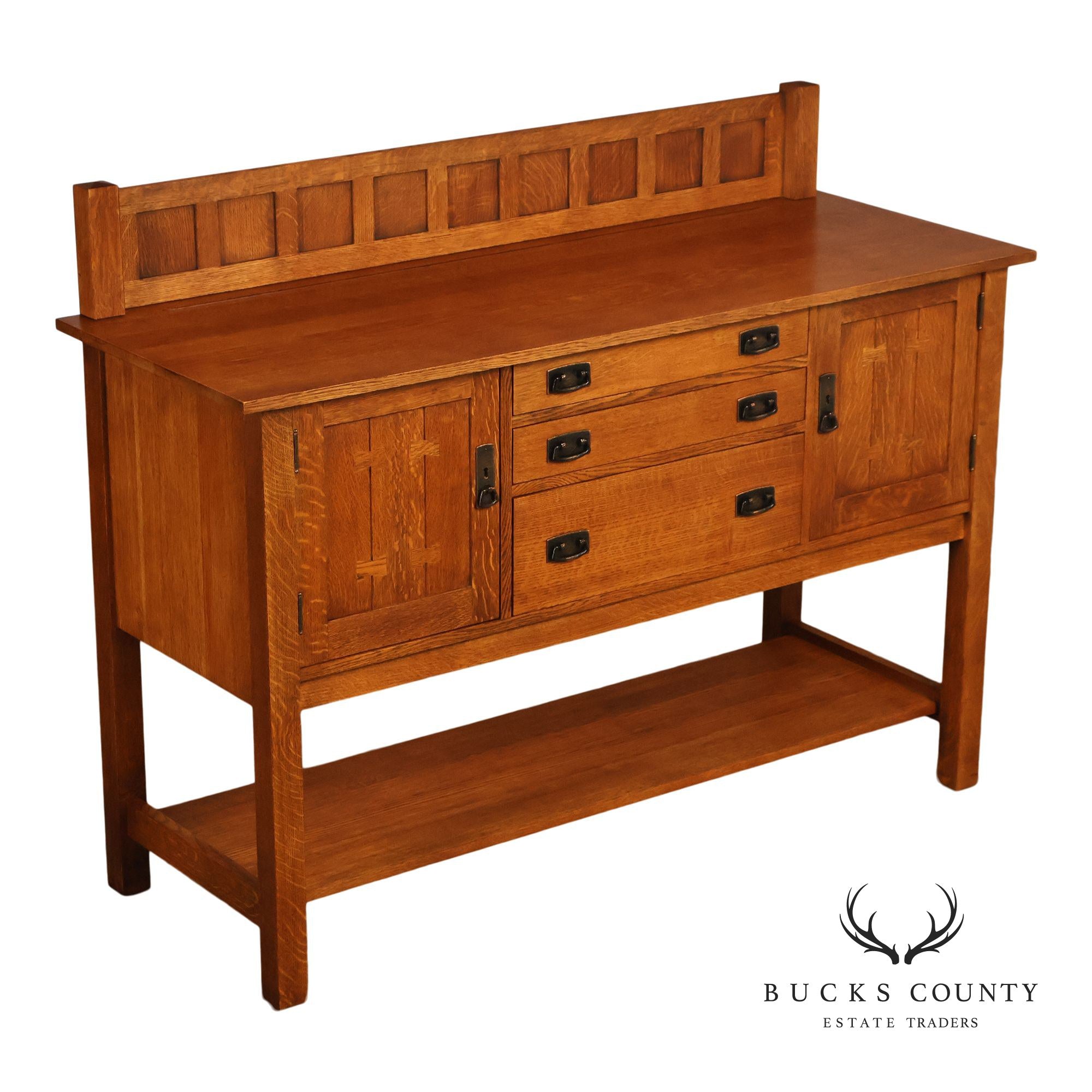 Stickley Mission Collection Oak Sideboard