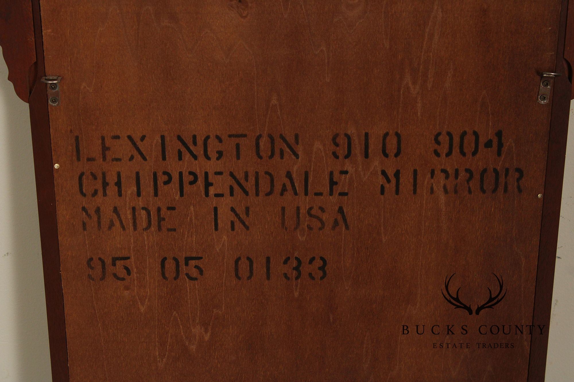 Lexington Chippendale Style Mahogany Wall Mirror