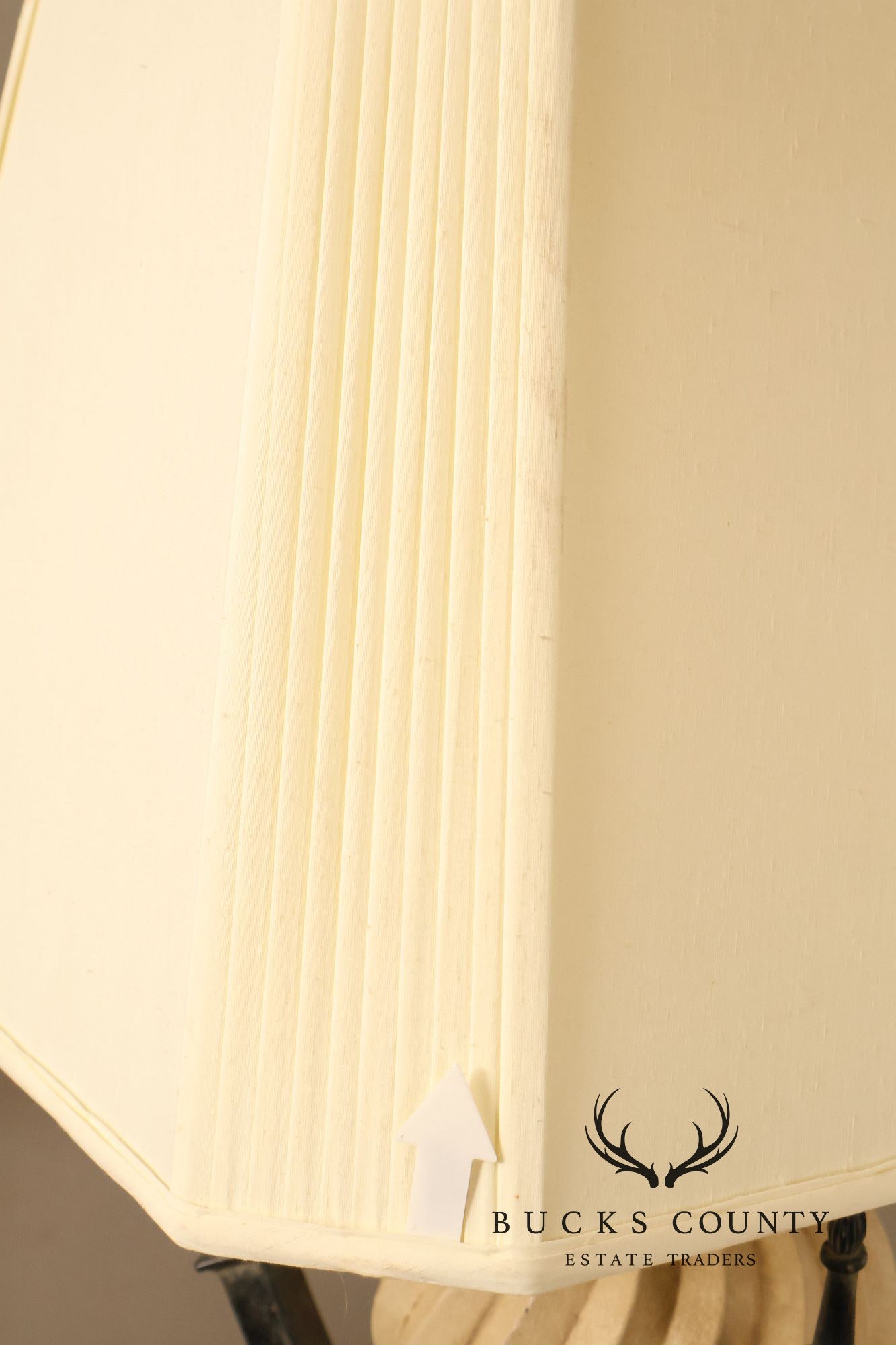 Neoclassical Style Pair Of Table Lamps With Carved Orb And Metal Base
