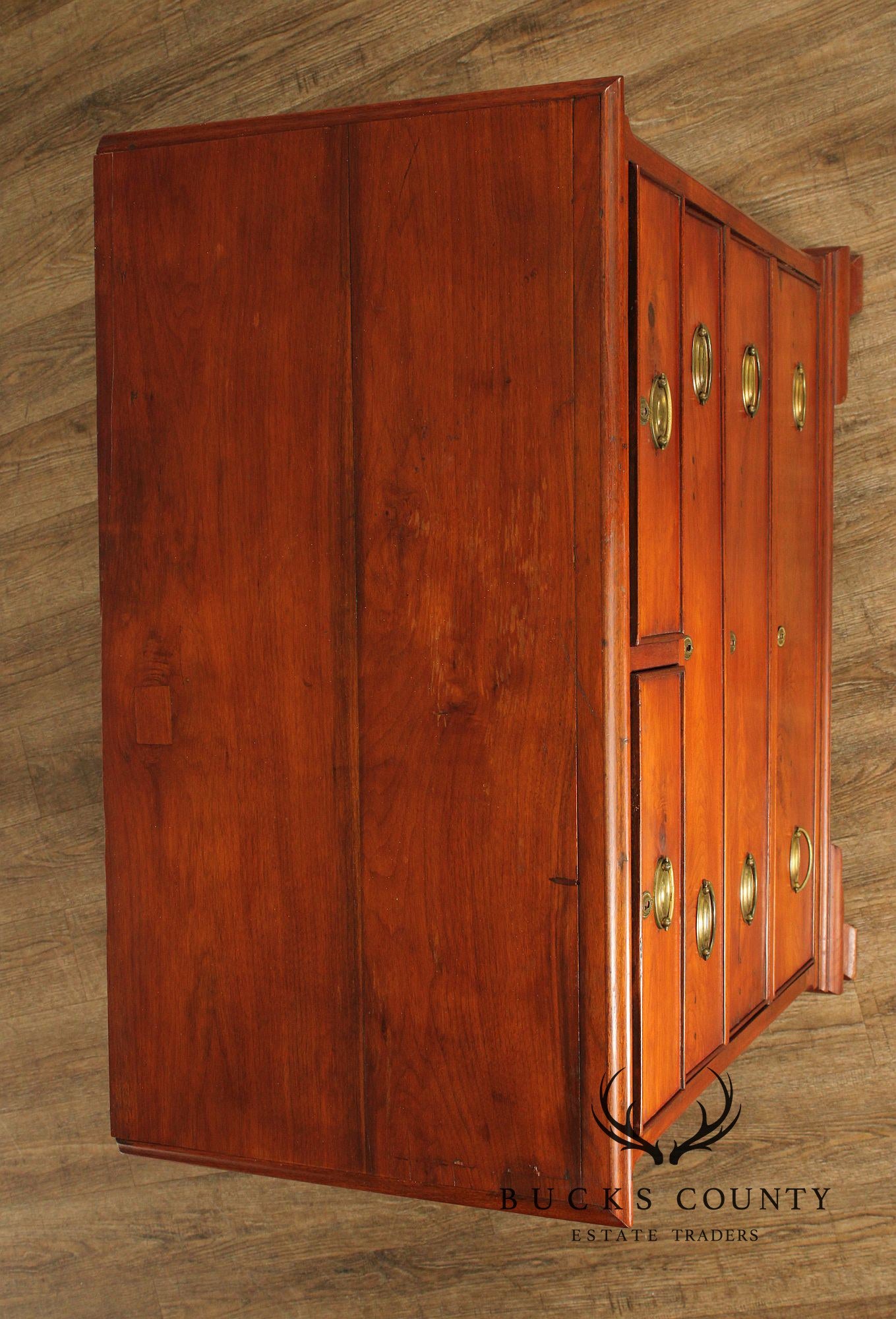 Antique American Walnut Chippendale Style Chest of Drawers