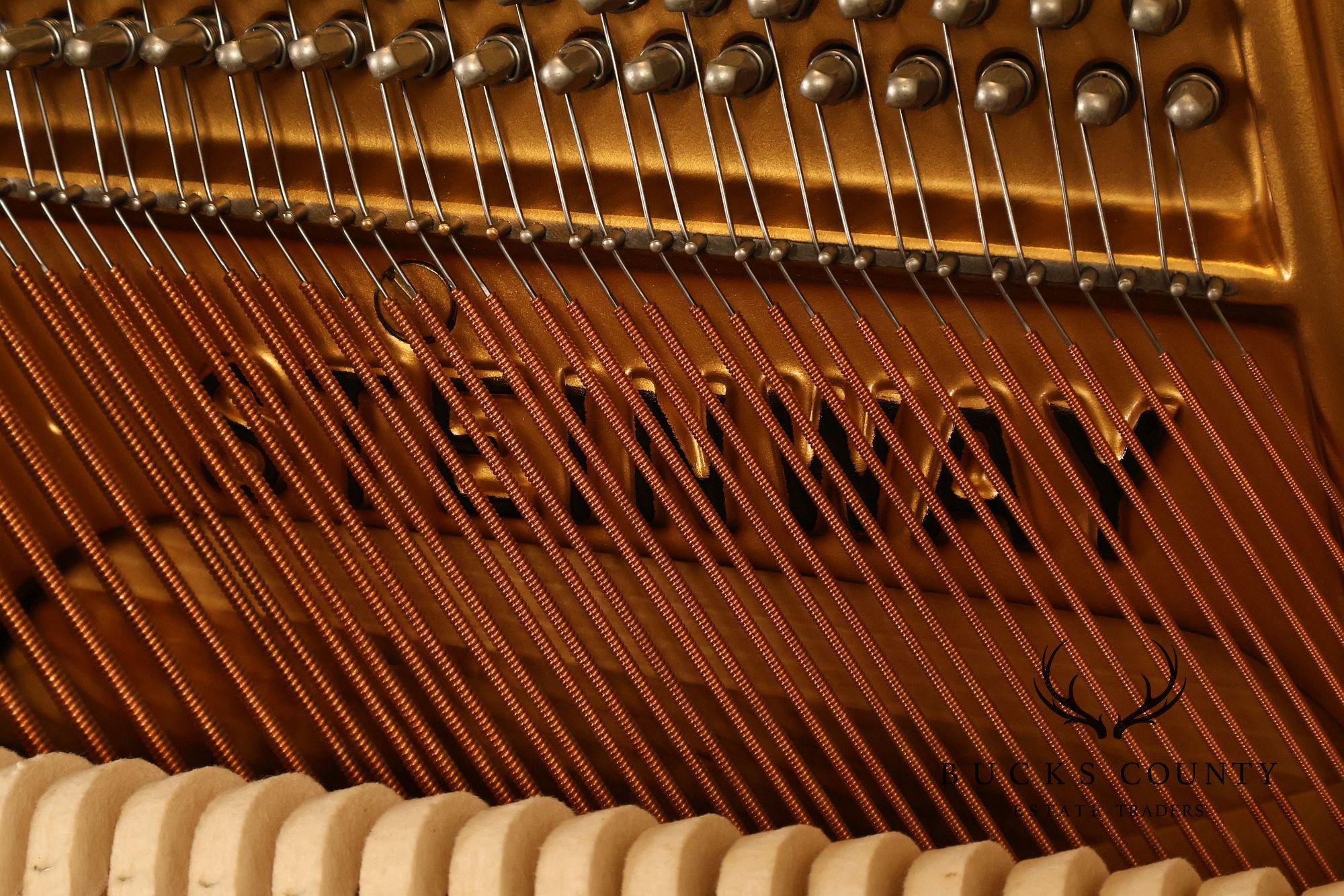 Steinway & Sons Model 1098 Ebonized Upright Piano With Bench