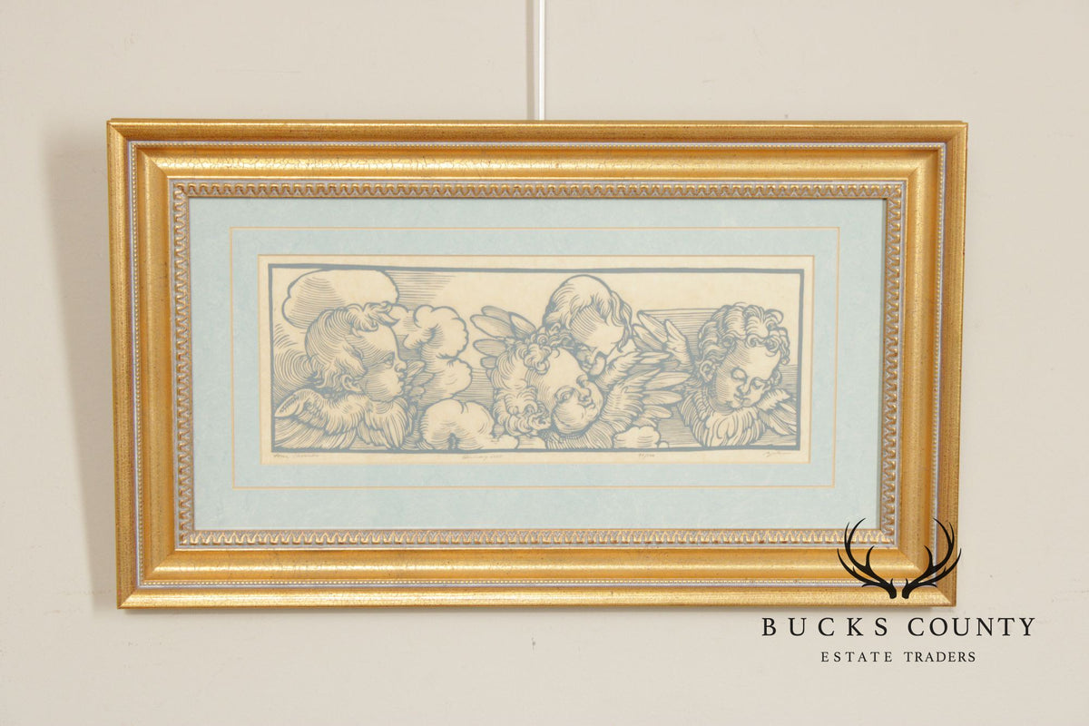 Allen Bjorkman Renaissance Style Print, 'Four Cherubs'