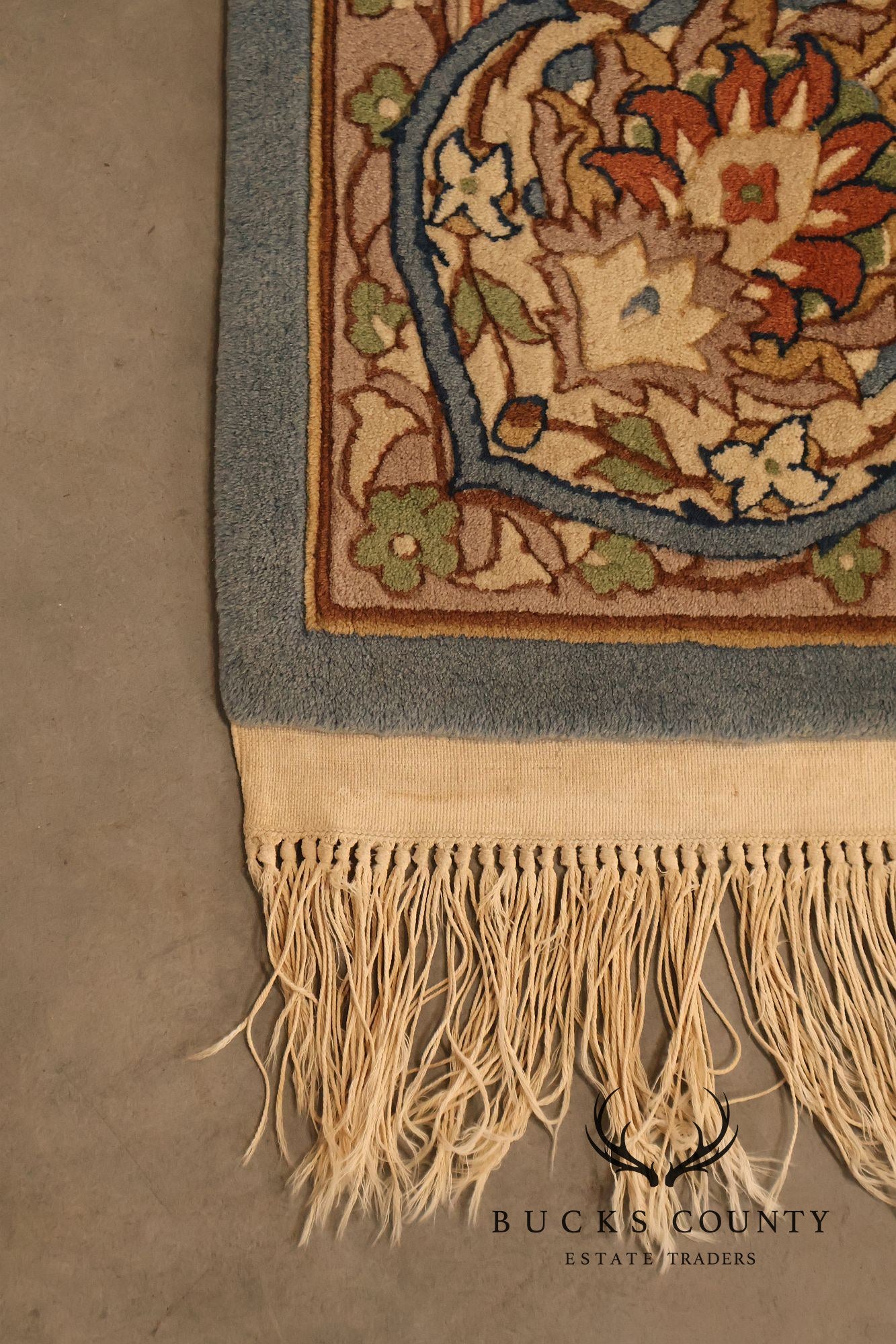 Persian Style Hand Knotted Wool Area Rug