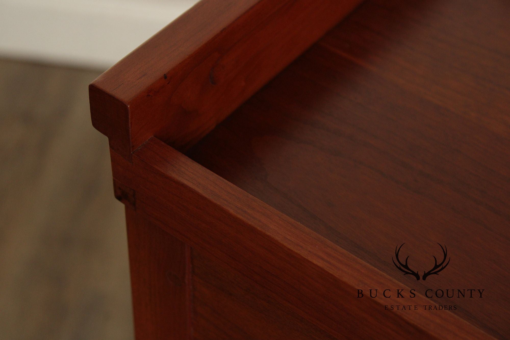 Stickley Mission Collection Cherry Wine Rack With Removable Serving Tray