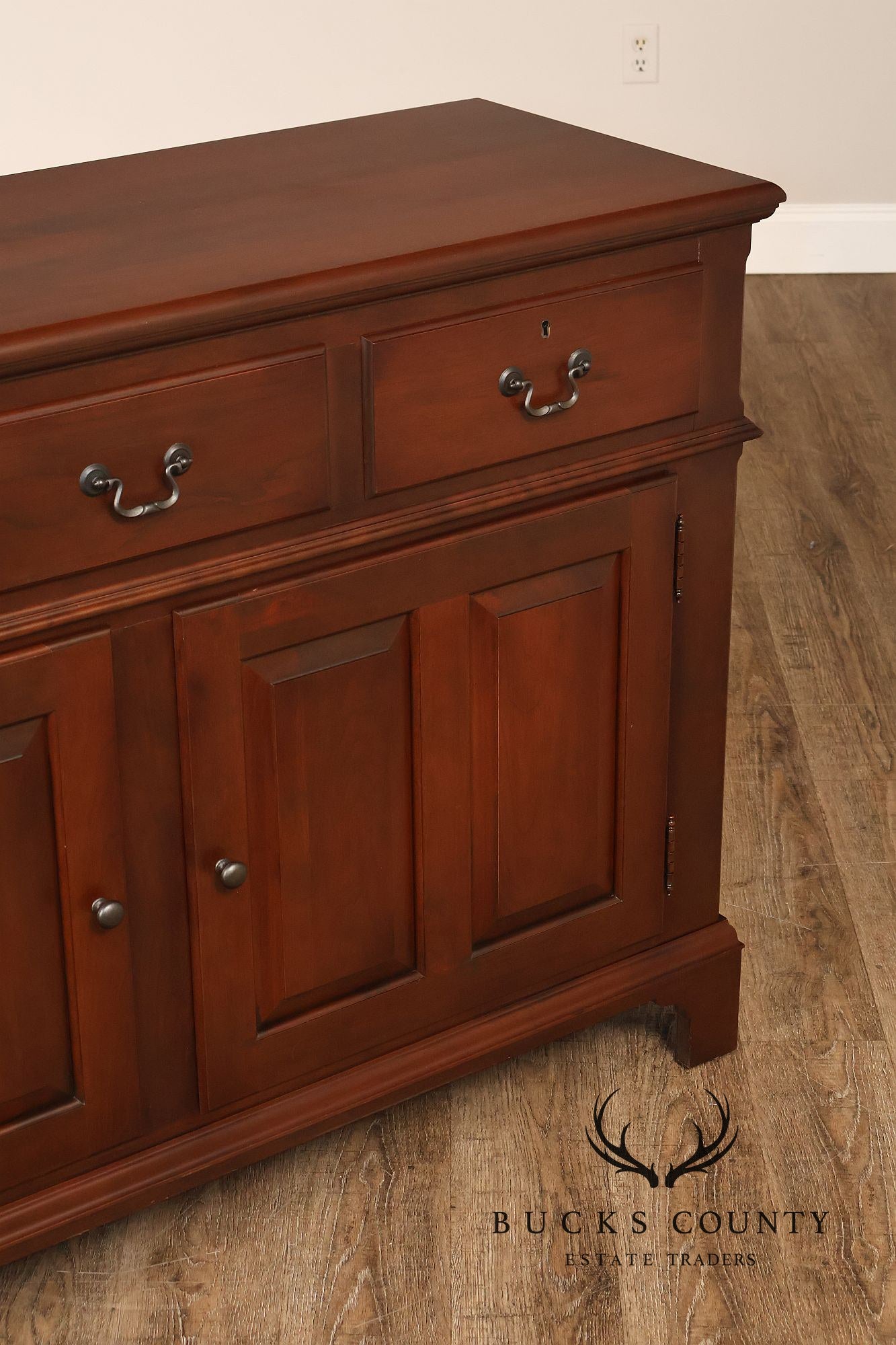 Hitchcock Colonial Style Cherry Three-Drawer Server