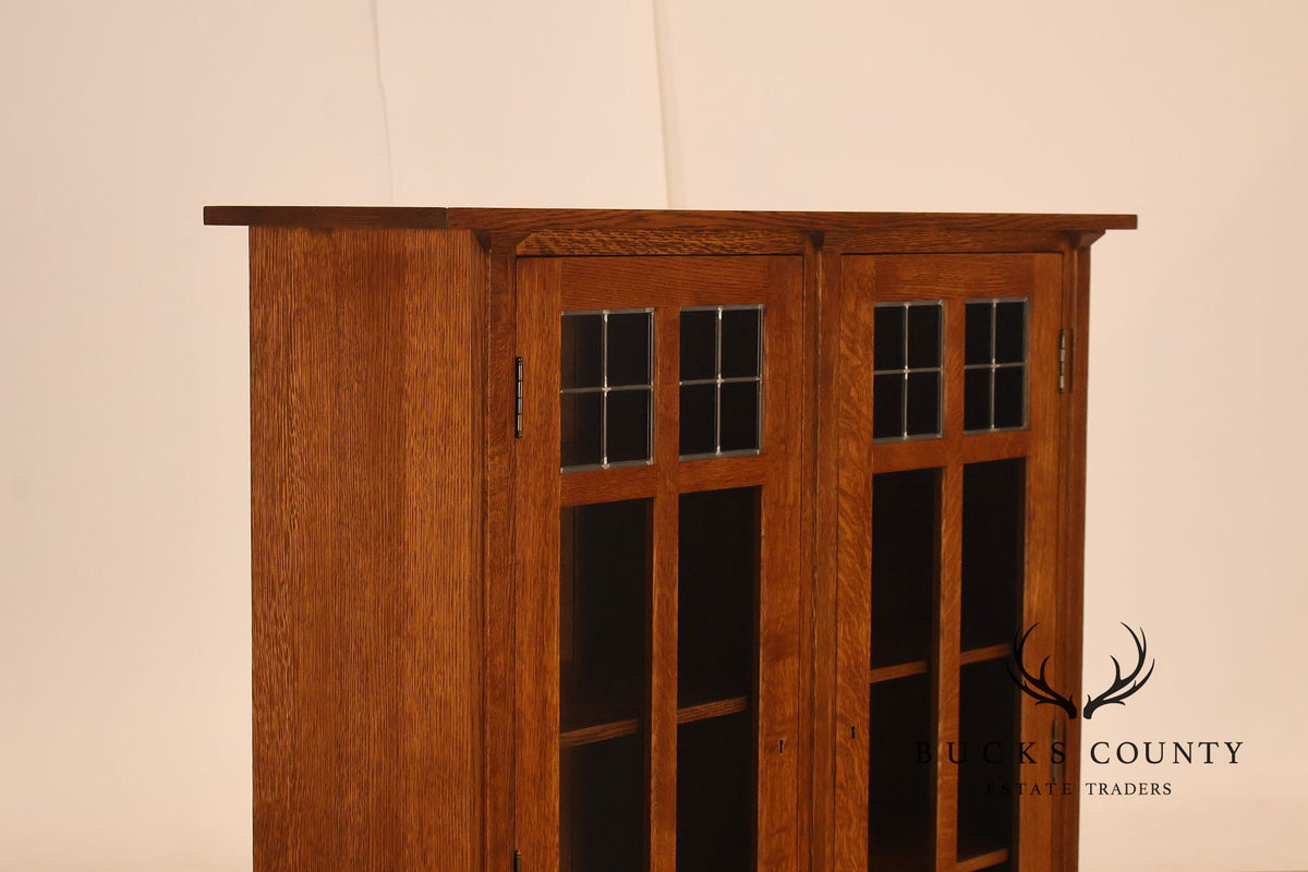 Stickley Mission Collection Harvey Ellis Oak Bookcase