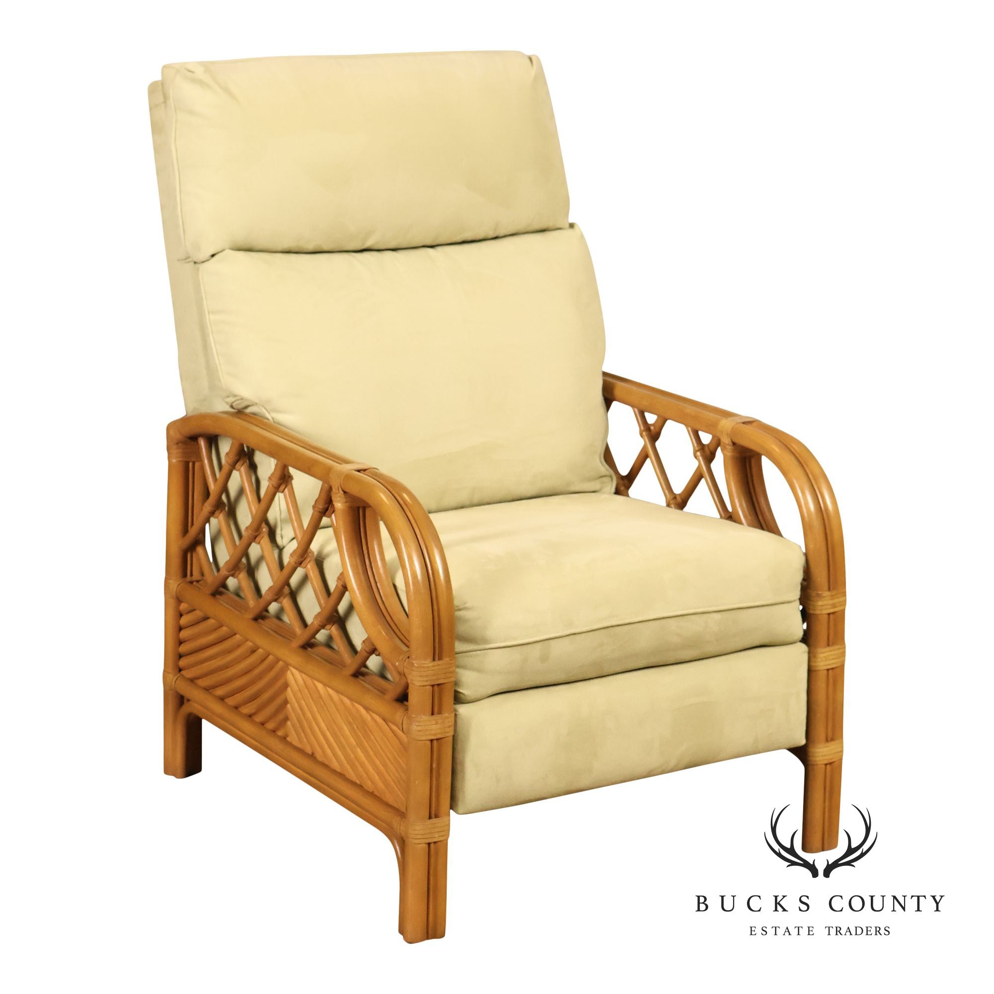 TradeWinds Rattan Reclining Lounge Chair