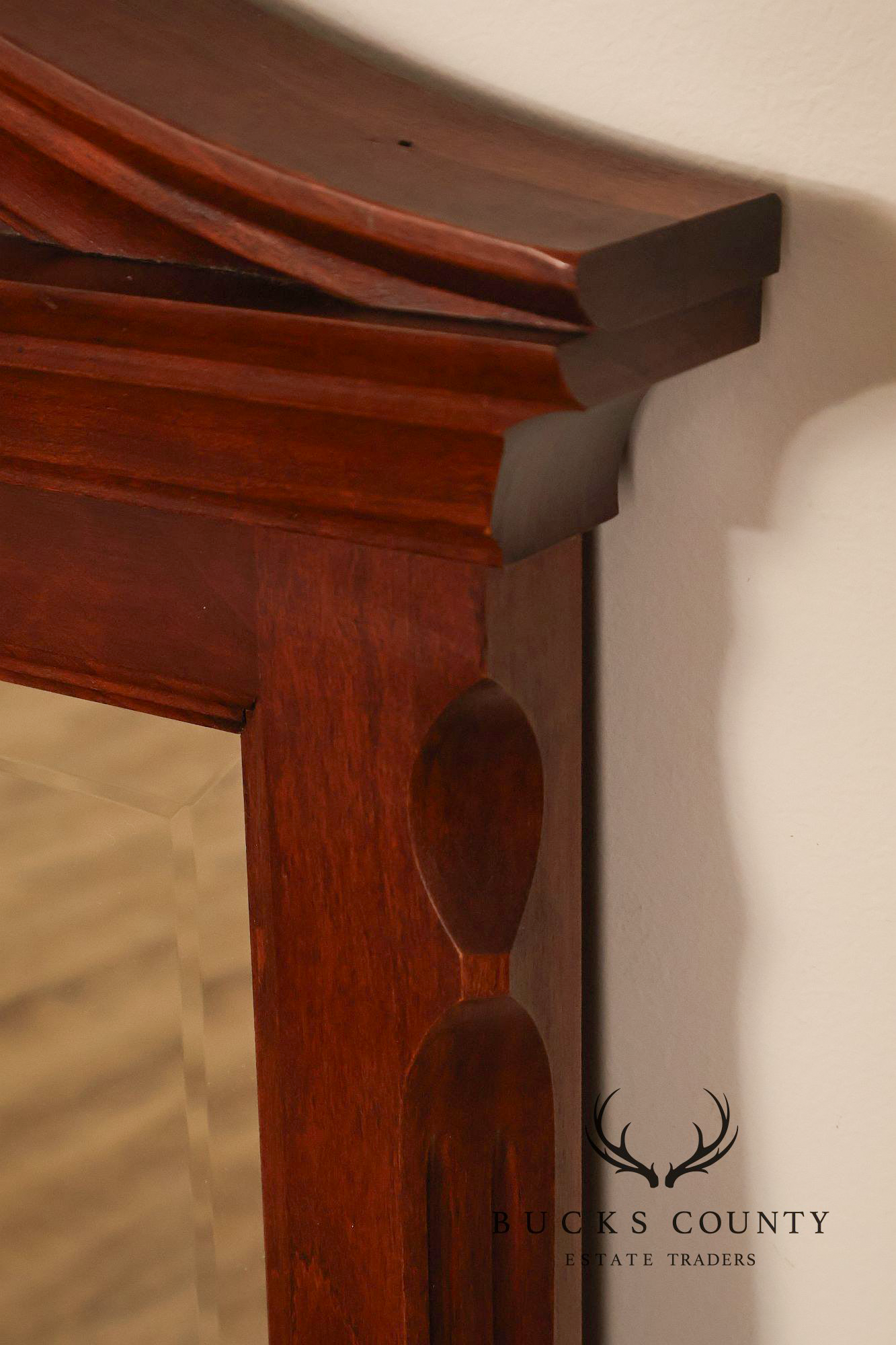 Pennsylvania House Chippendale Style Cherry Dresser Mirror