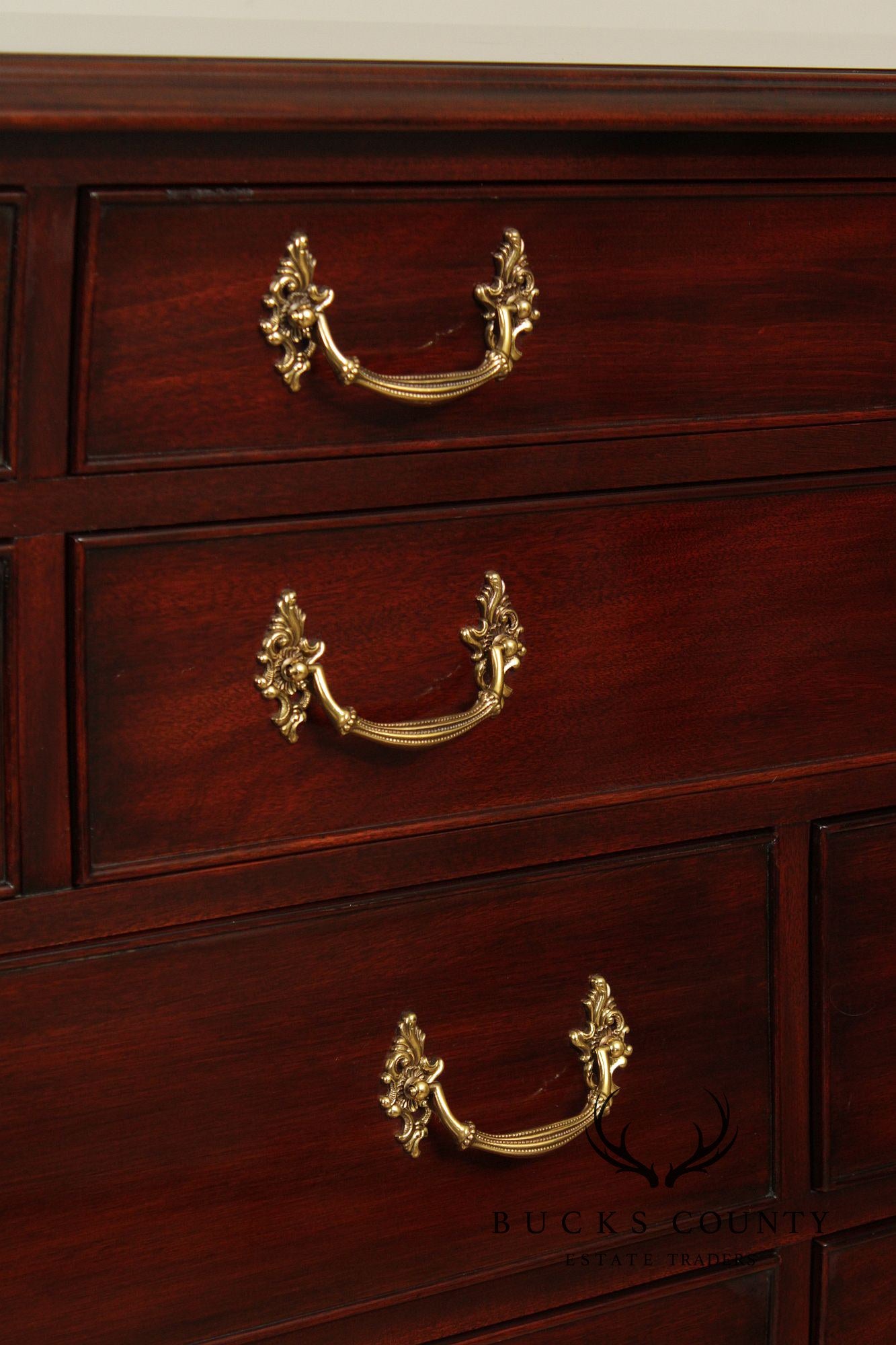 Henkel Harris Mahogany Long Dresser