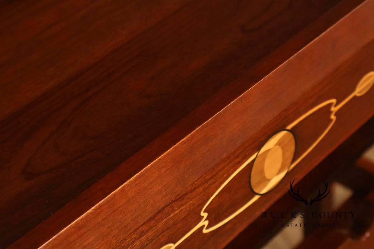 Stickley 2013 Collector Edition Cherry Harvey Ellis Wine Rack With Inlay
