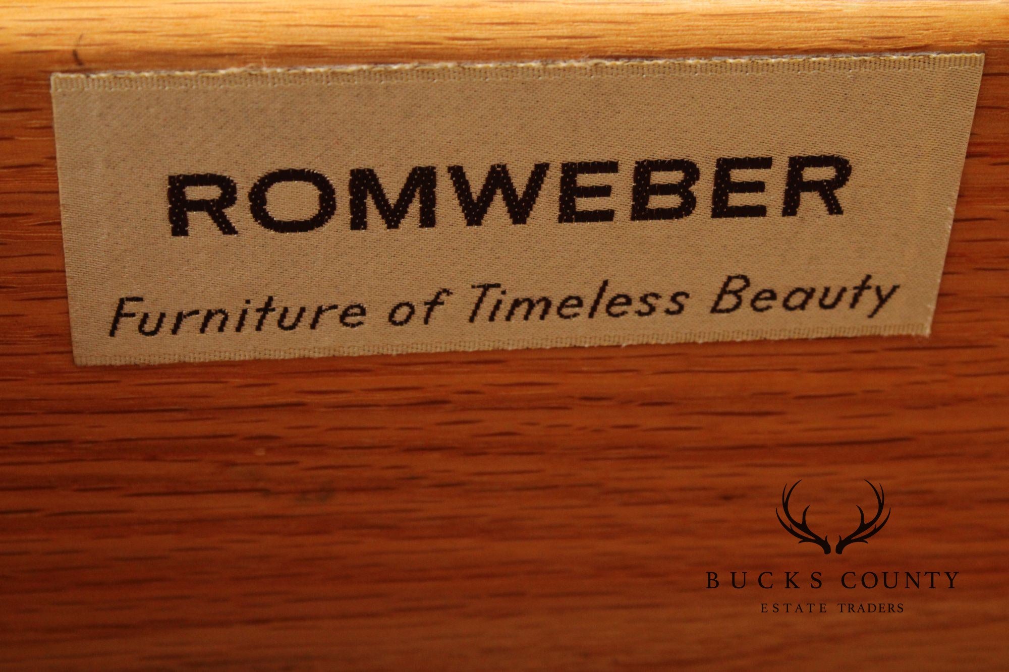 Romweber Viking Oak Vintage Two Door Cabinet