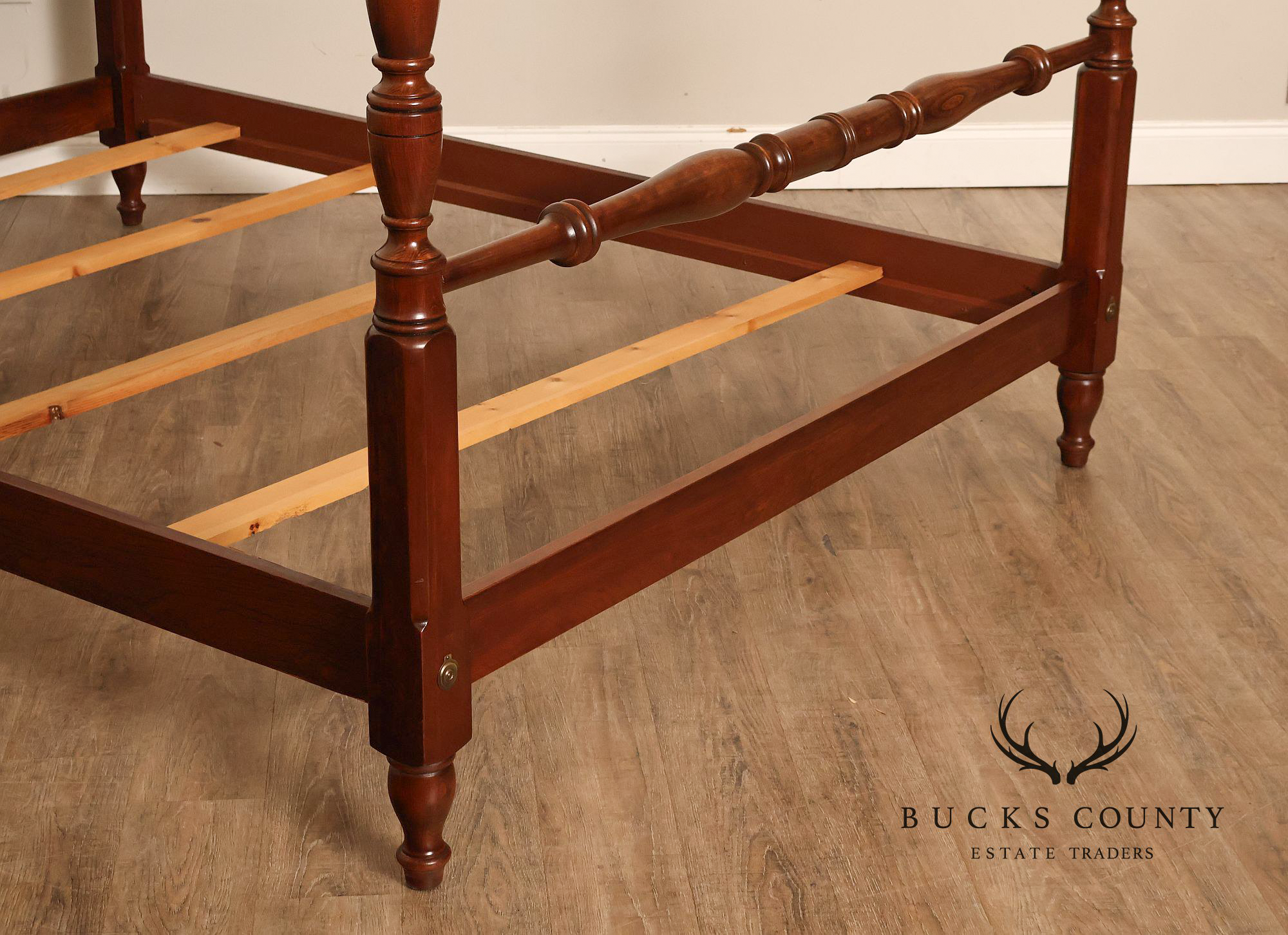 Pennsylvania House Traditional Queen Size Cherry Four Poster Bed