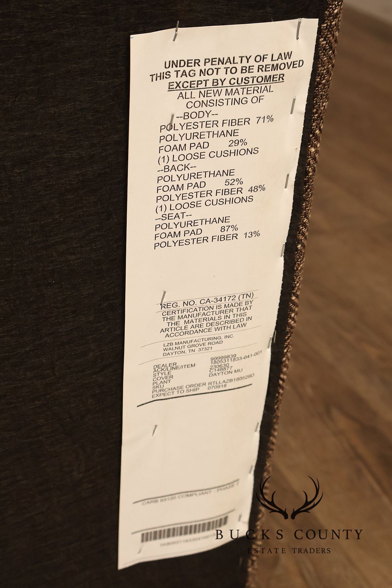 La-Z-Boy Contemporary Style Upholstered Lounge Chair