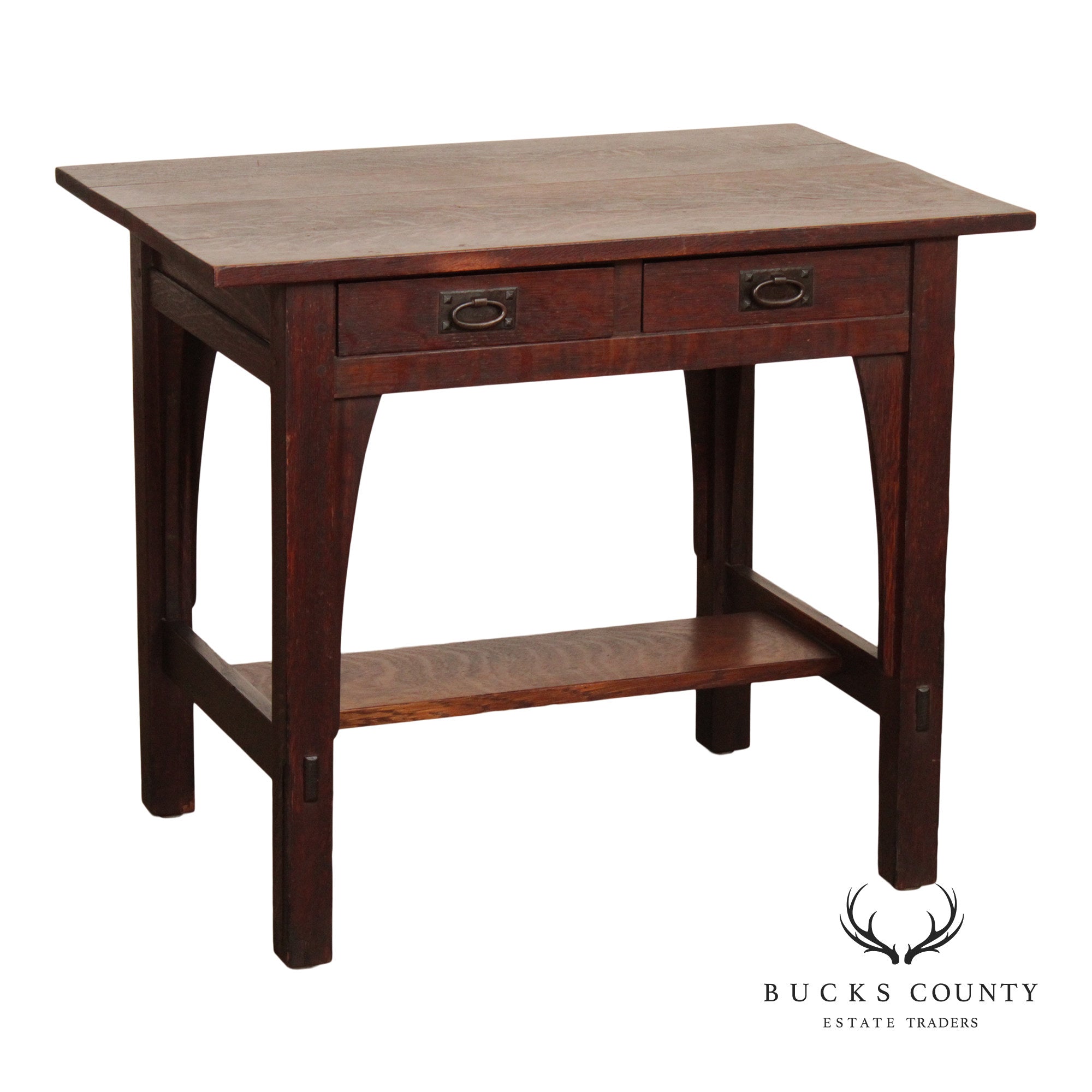 Gustav Stickley Antique Mission Oak Library Table