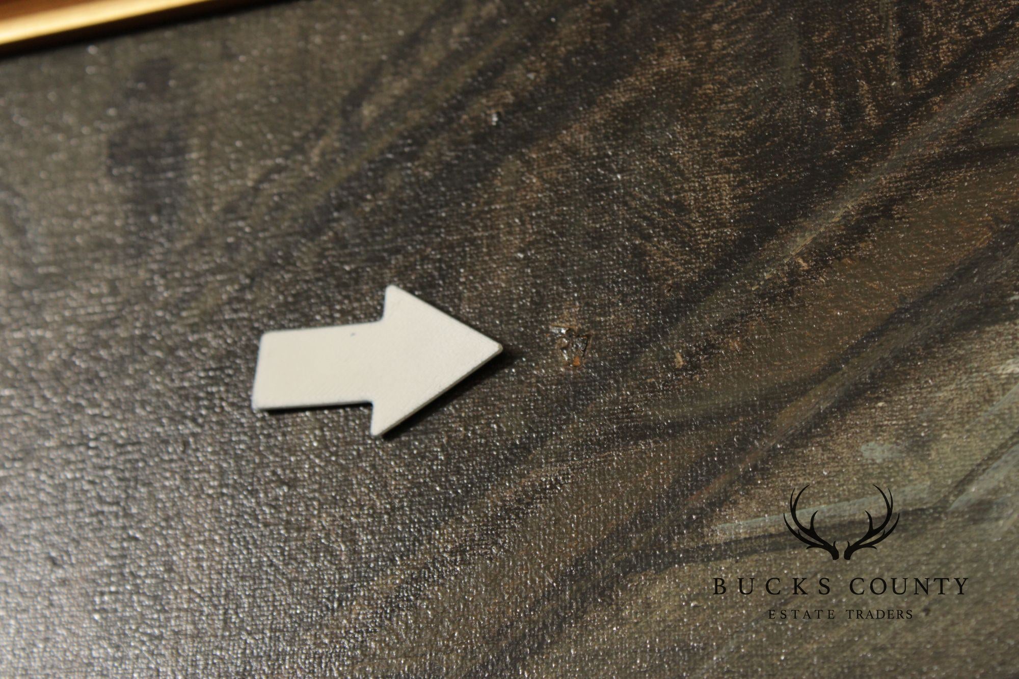 E. Larroque English Genre Painting, 'Hot Toddy'