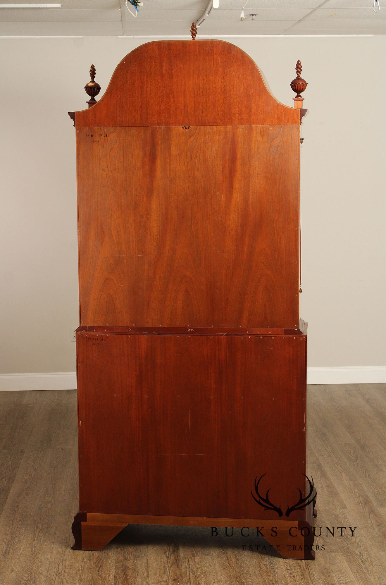 Kindel Winterthur Reproduction Mahogany Secretary Desk