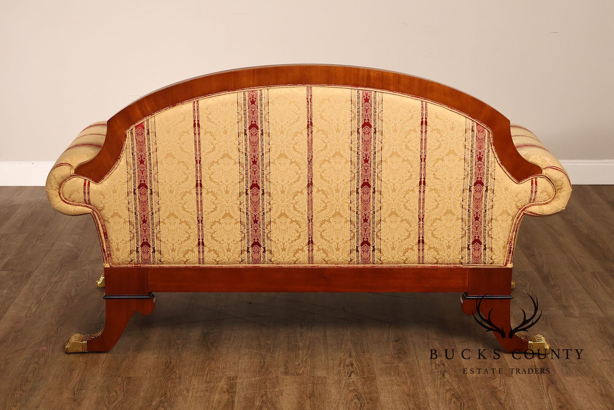 Versace Infinity Gigasso Empire Style Upholstered Loveseat