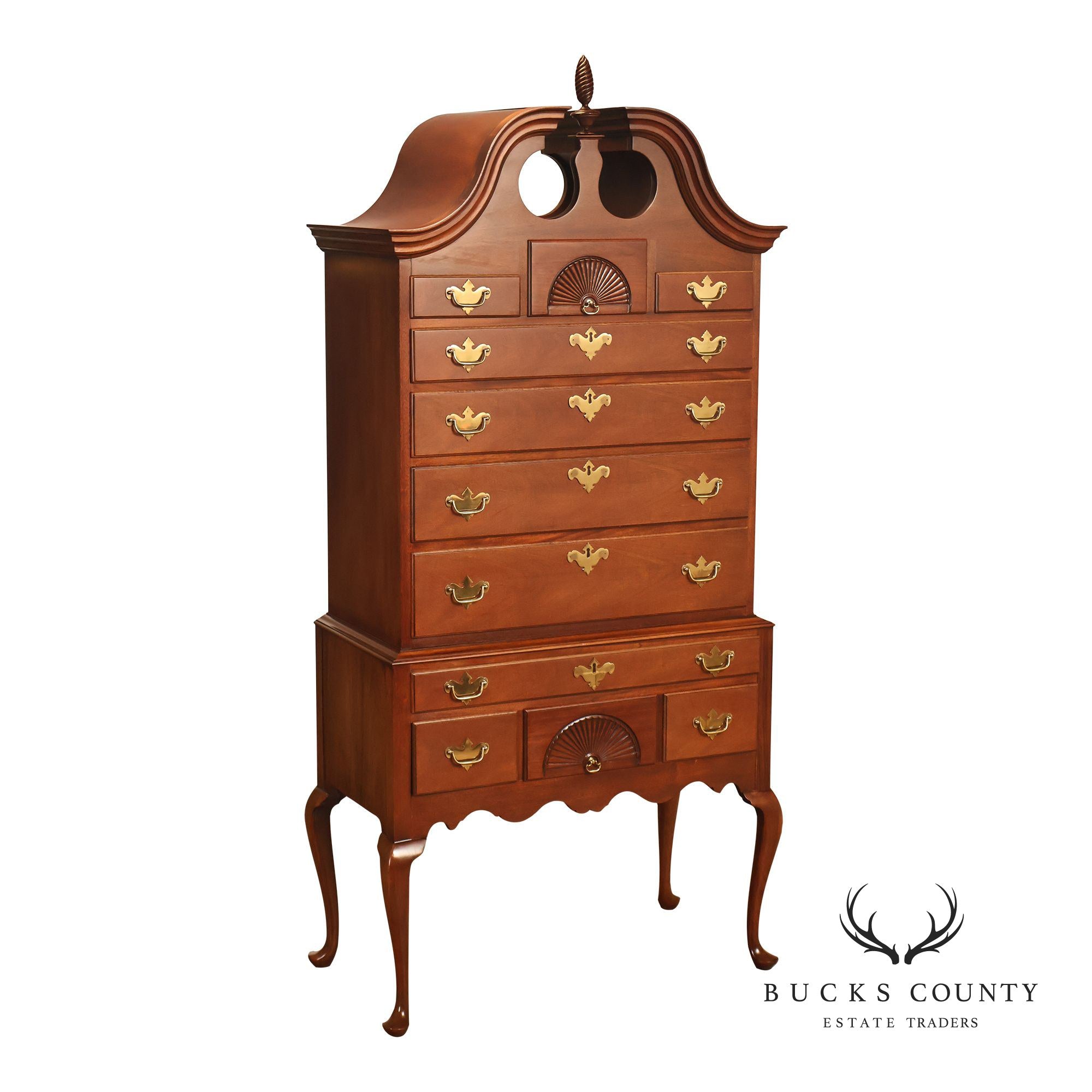 Hickory Chair 'Historical James River Plantations' Mahogany Highboy