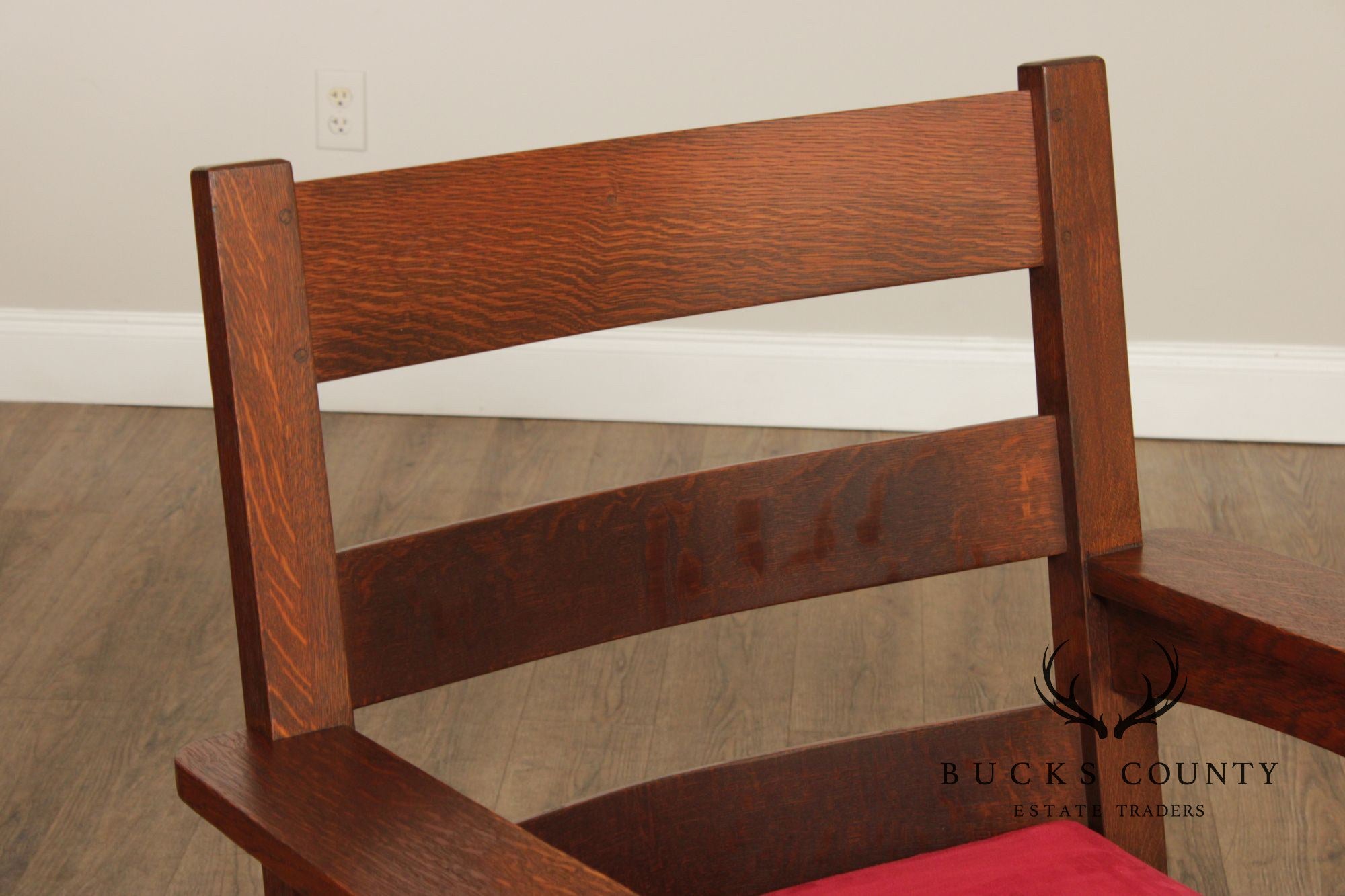 Charles Stickley Antique Mission Oak Armchair