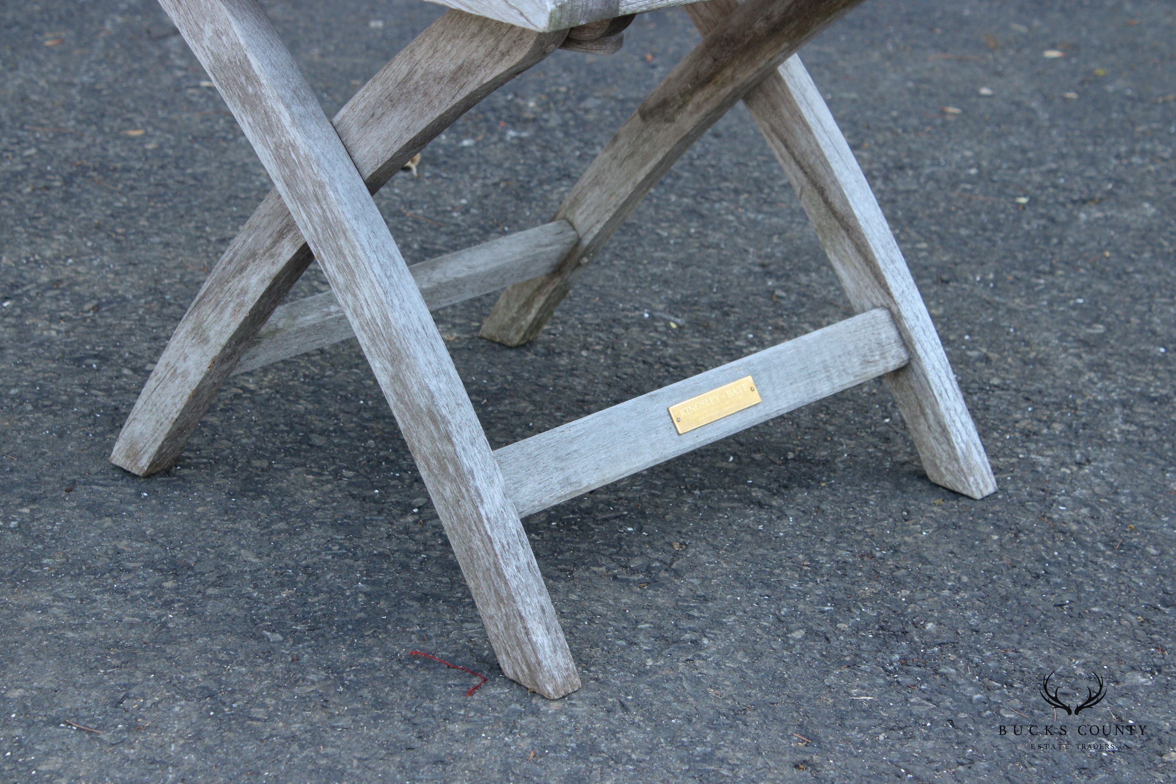 Kingsley-Bate Outdoor Patio 'St. Tropez' Teak Side Table