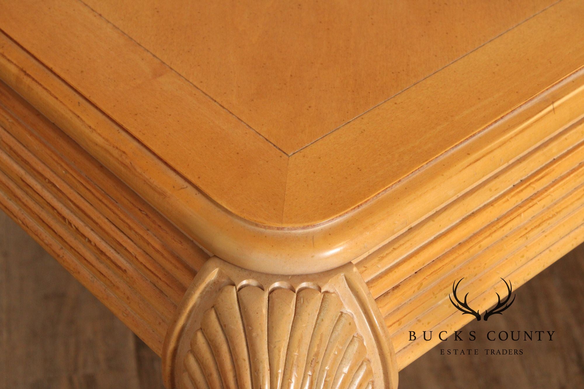Bernhardt French Art Deco Style Expandable Dining Table