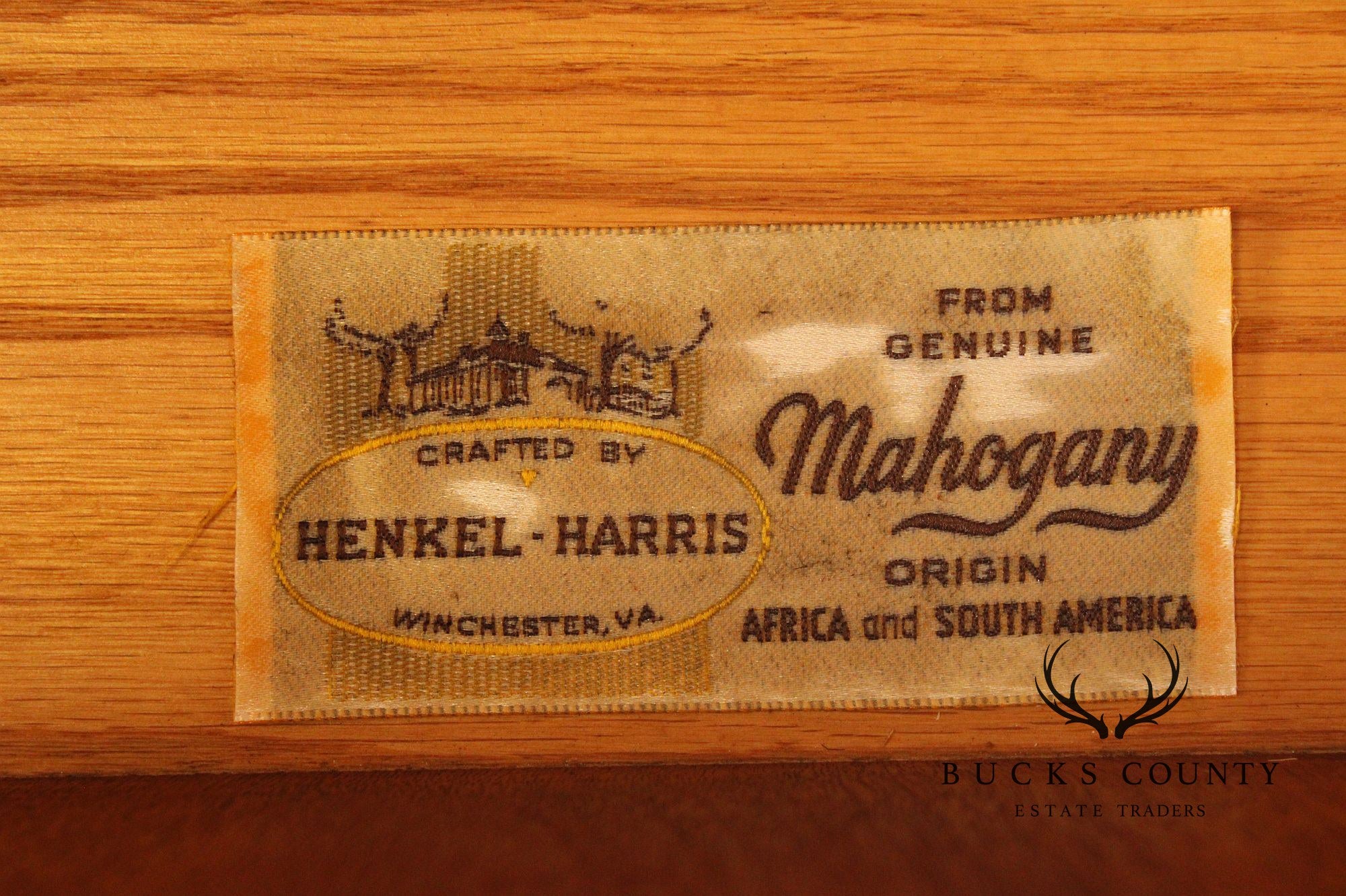 Henkel Harris Mahogany Entertainment Armoire