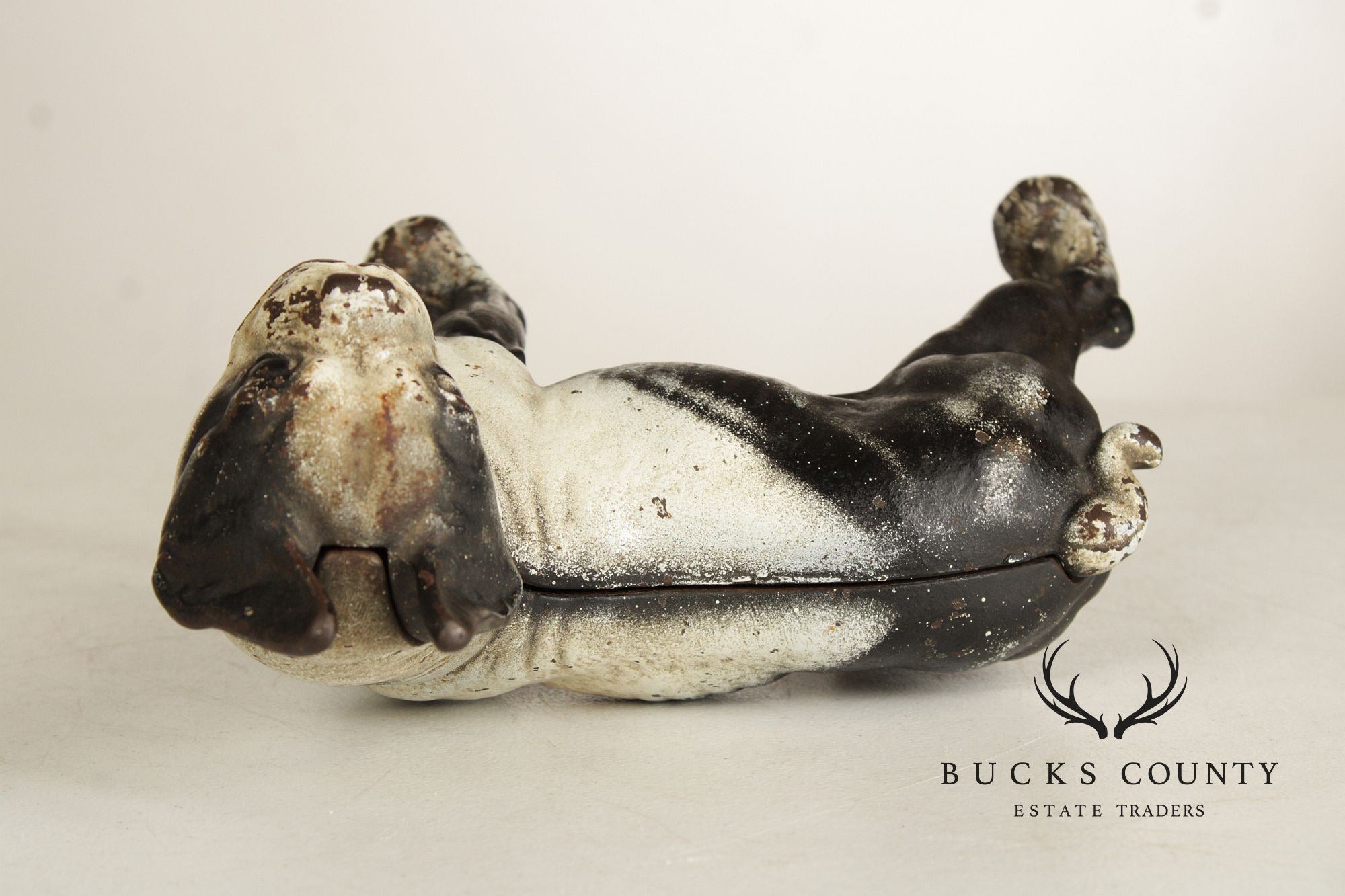 Vintage Cast Iron Boston Terrier Door Stop
