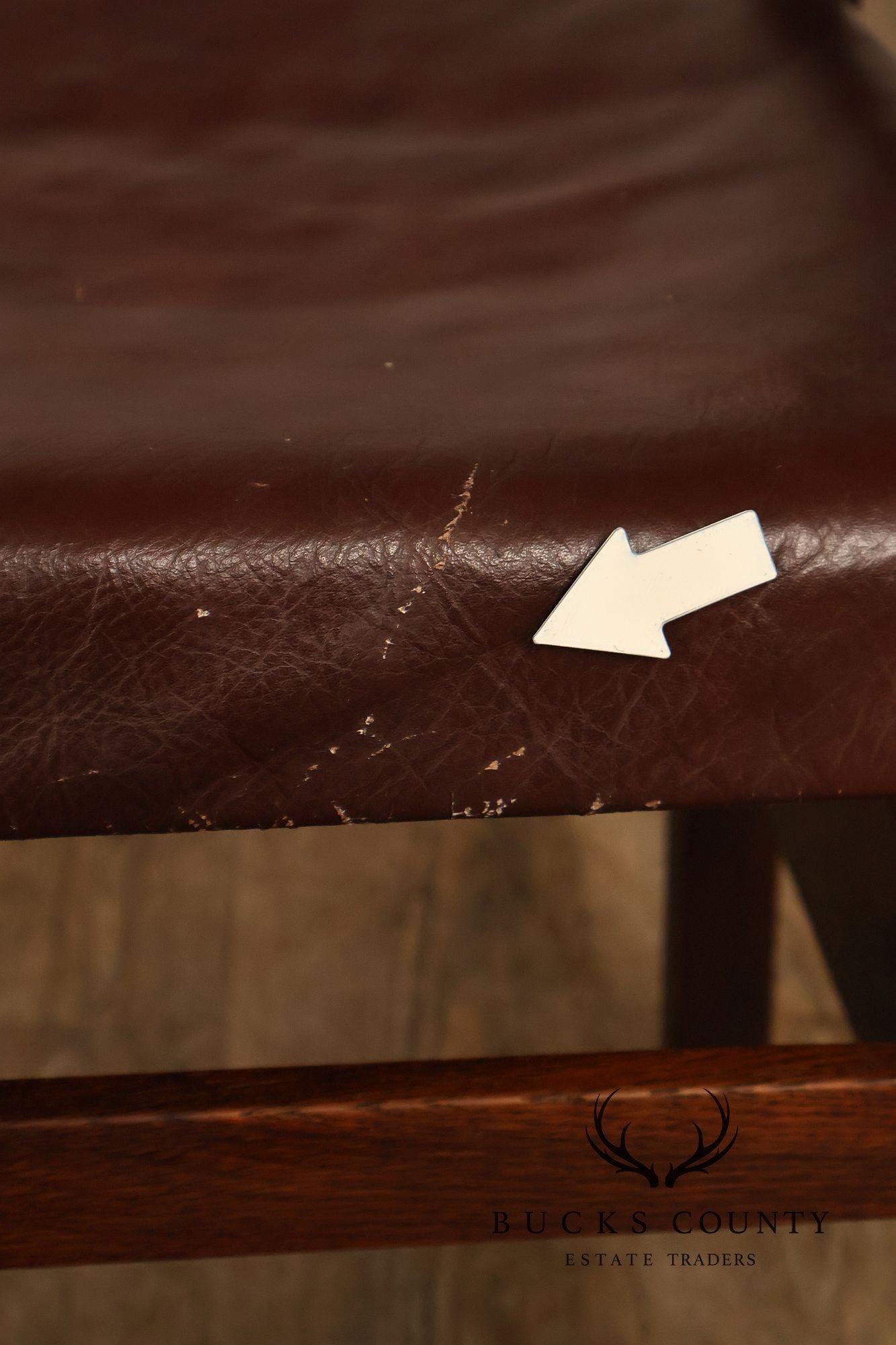 Antique Gustav Stickley No. 306 1/2 Oak Dining Chairs Set Of Seven