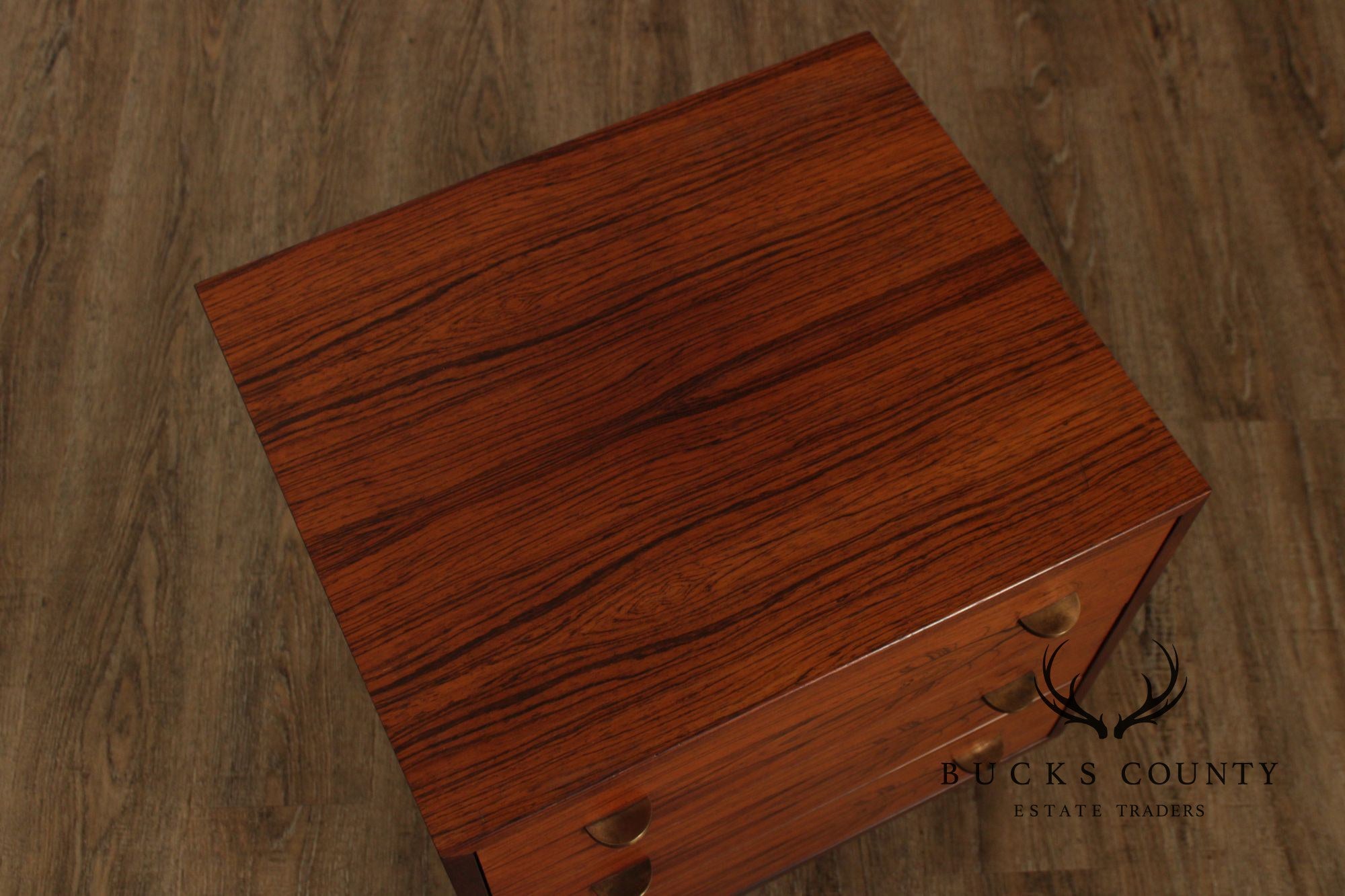 Bruksbo Norwegian Rosewood Three Drawer Accent Chest