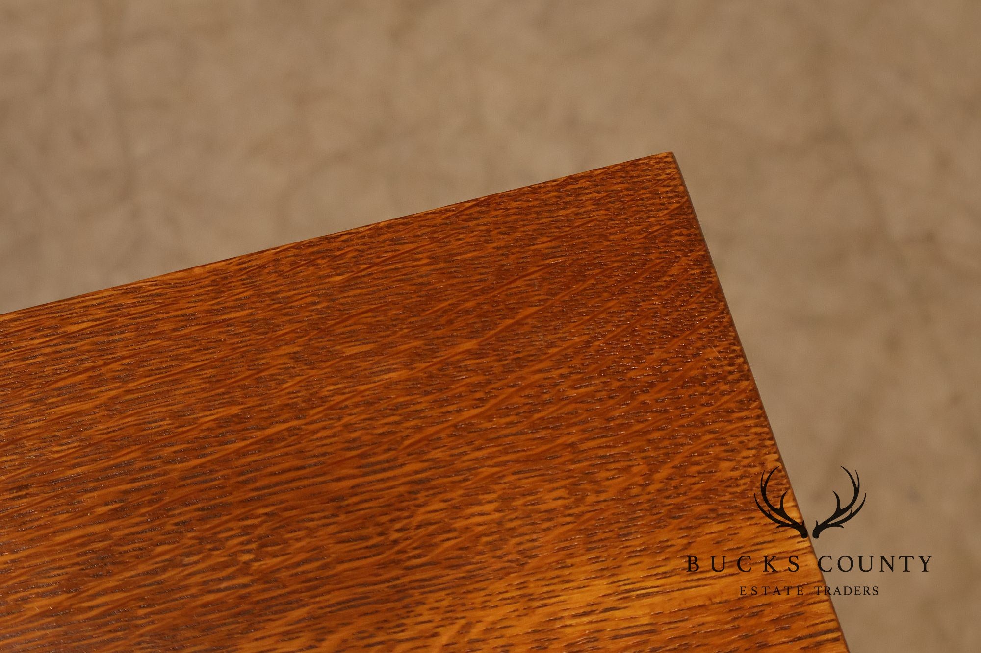 Stickley Mission Collection Oak Coffee Table With Drawers