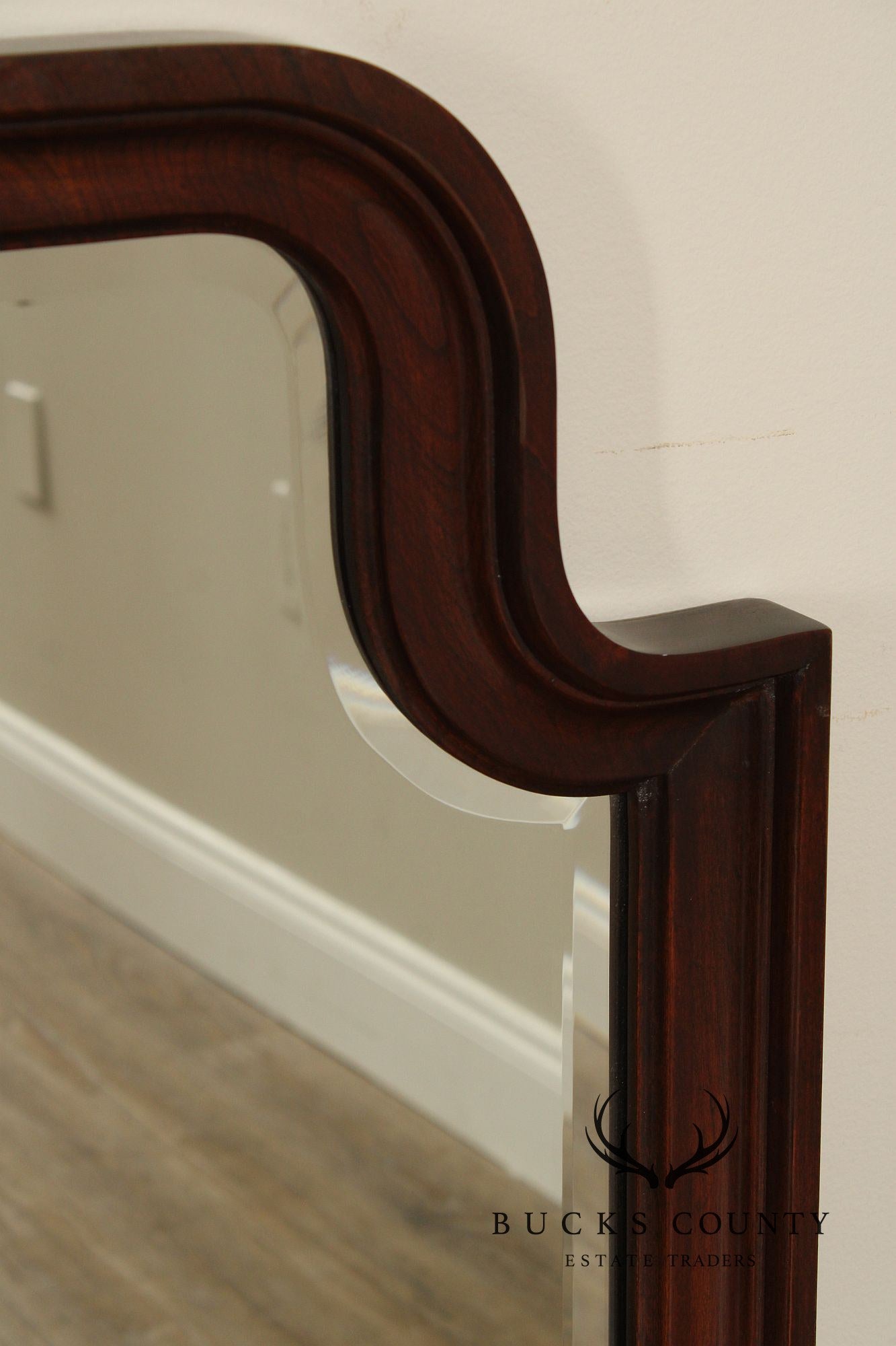 Harden Queen Anne Style Cherry Tri-Fold Dresser Mirror