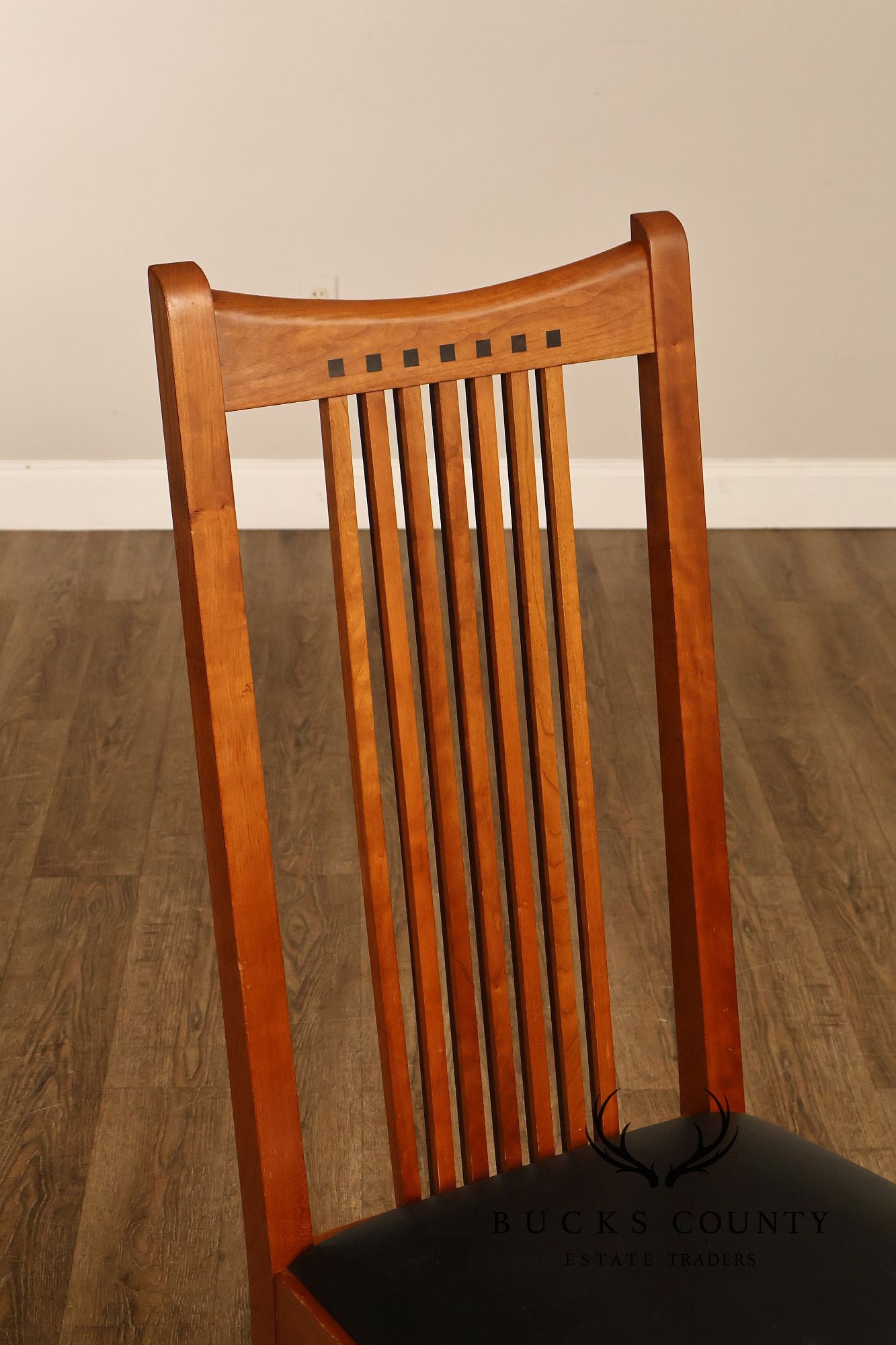 Stickley 21st Century Collection Set of Six Cherry Dining Chairs