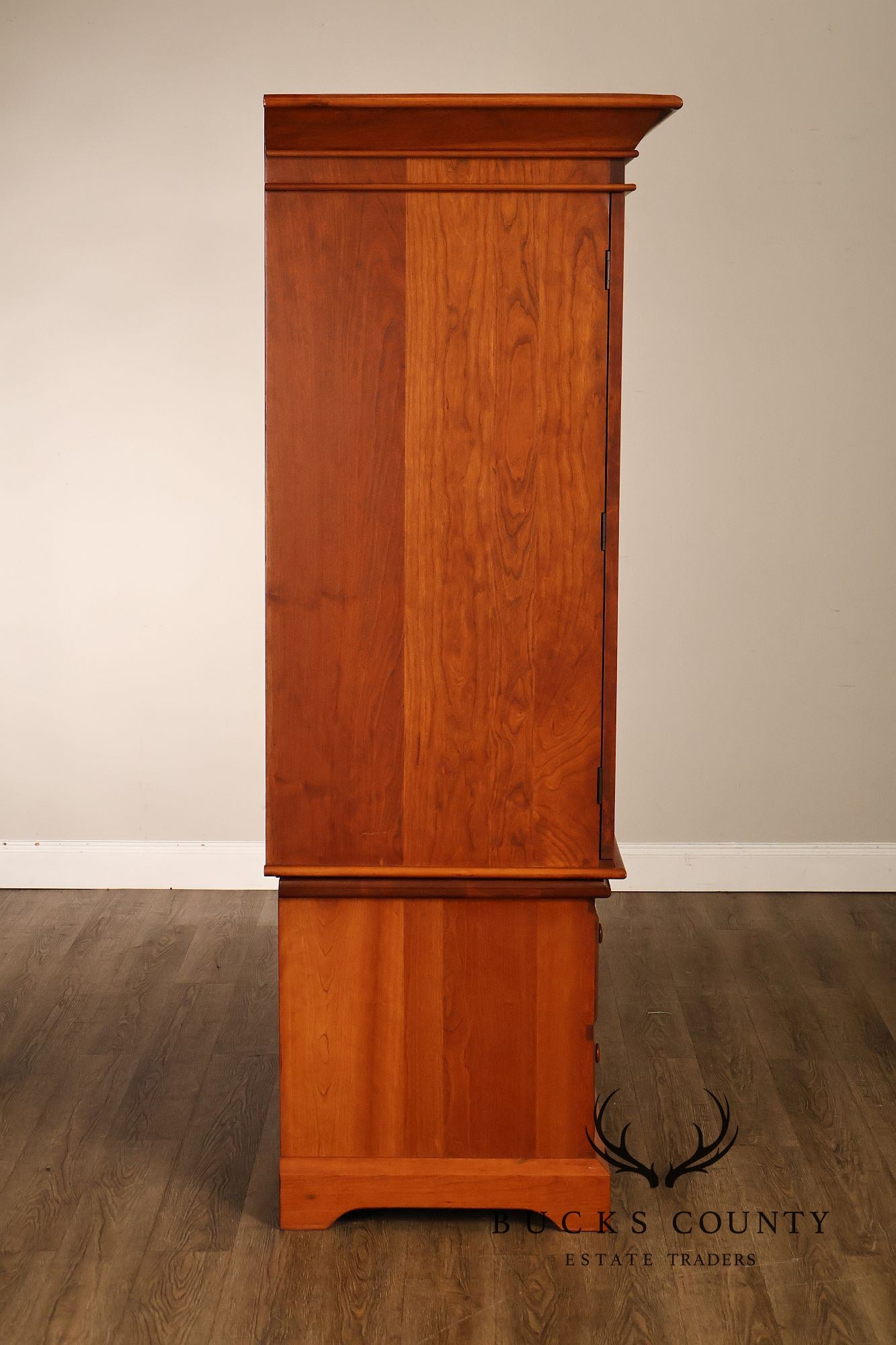 Hunt Country Furniture Cherry Two Door Armoire