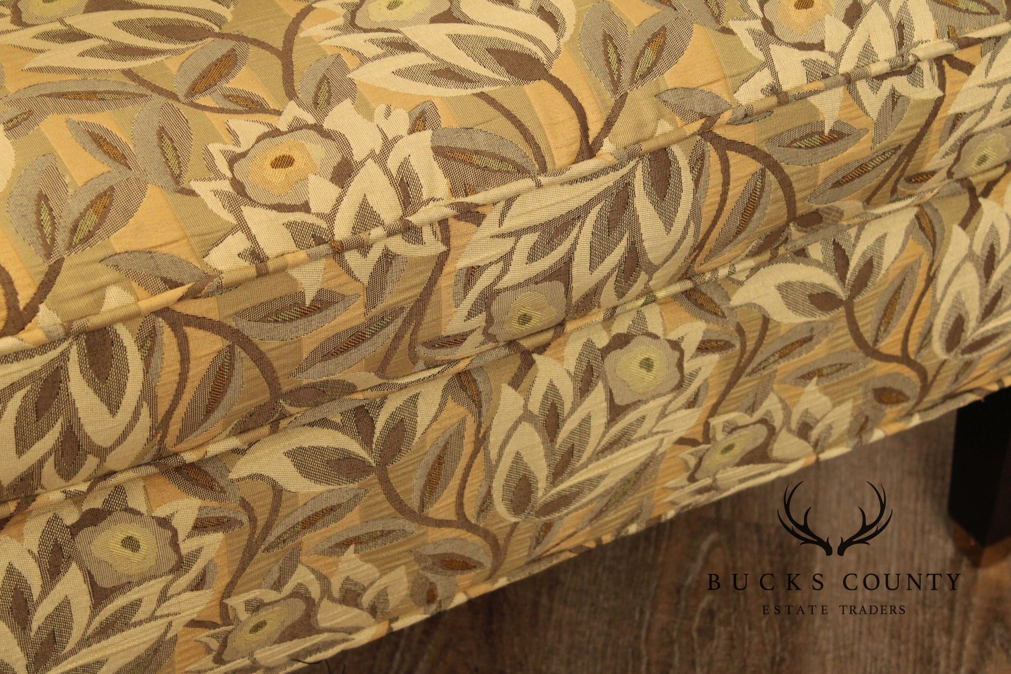 Vintage Pair of Upholstered Lounge Armchairs