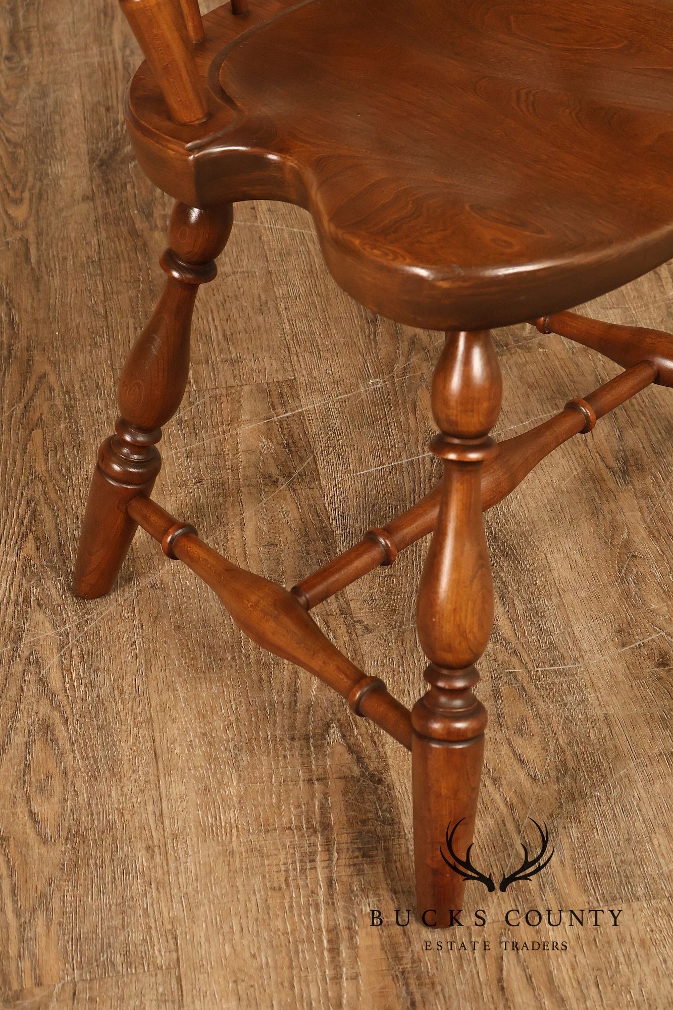 Harden Pair of Mixed Woods Windsor Side Dining Chairs
