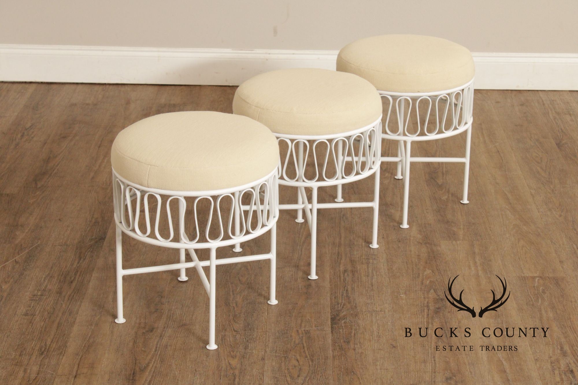 Maurizio Tempestini For Salterini Set Of Three Stools