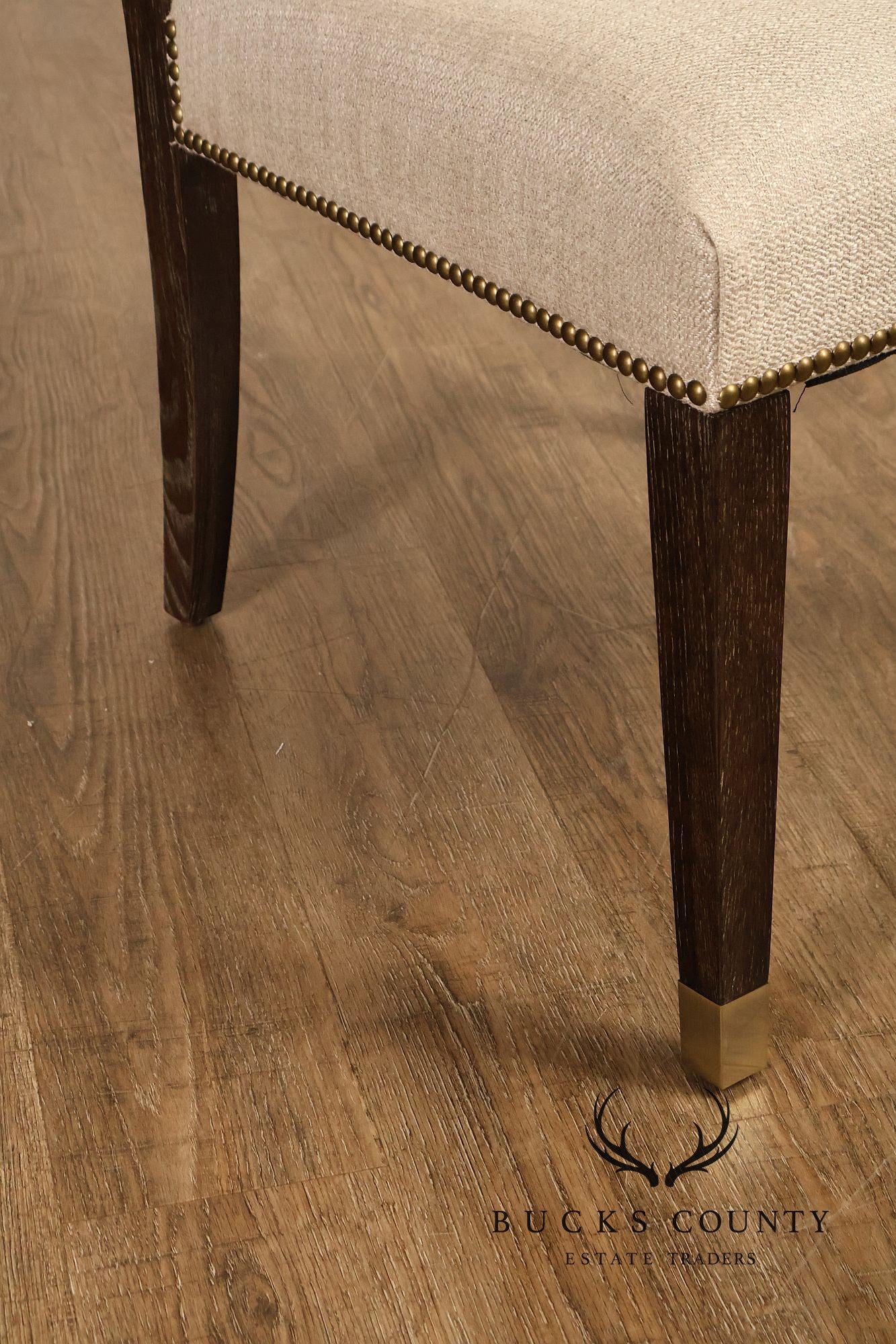 Bernhardt Set Of Four Contemporary Upholstered Dining Chairs