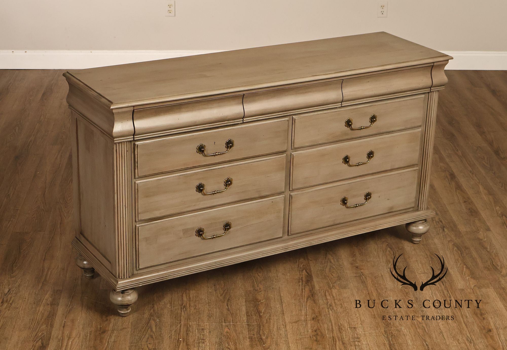 Ethan Allen 'British Classics' Collection Gray Dresser