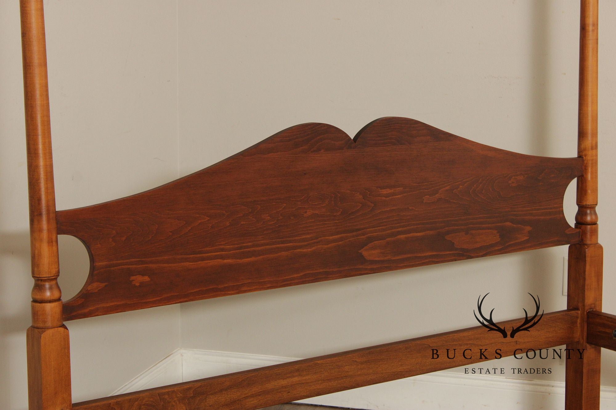 Cohasset Colonials Queen Size Maple Canopy Poster Bed