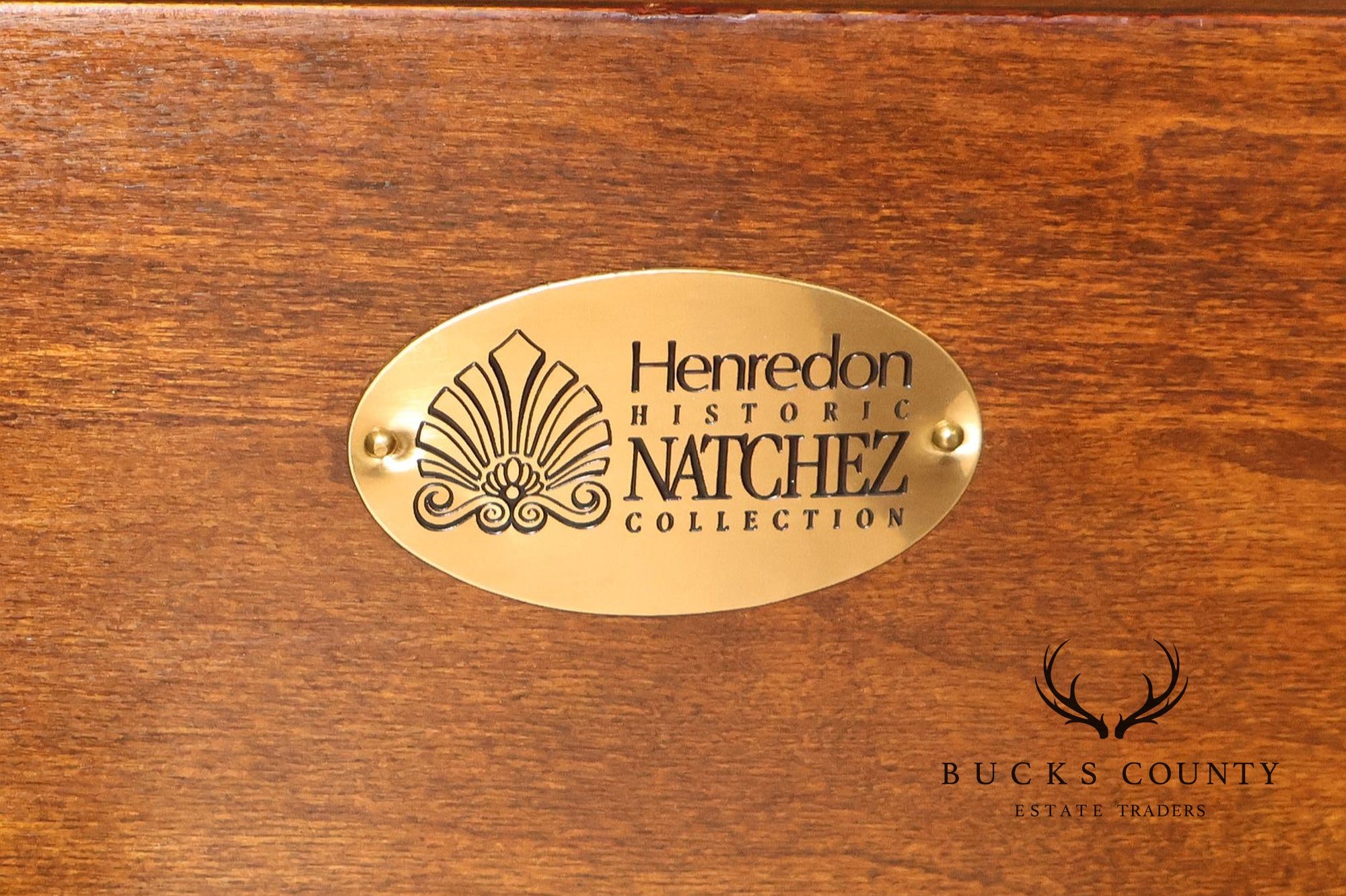 Henredon Historic Natchez Collection Southern Colonial Mahogany King Canopy Poster Bed