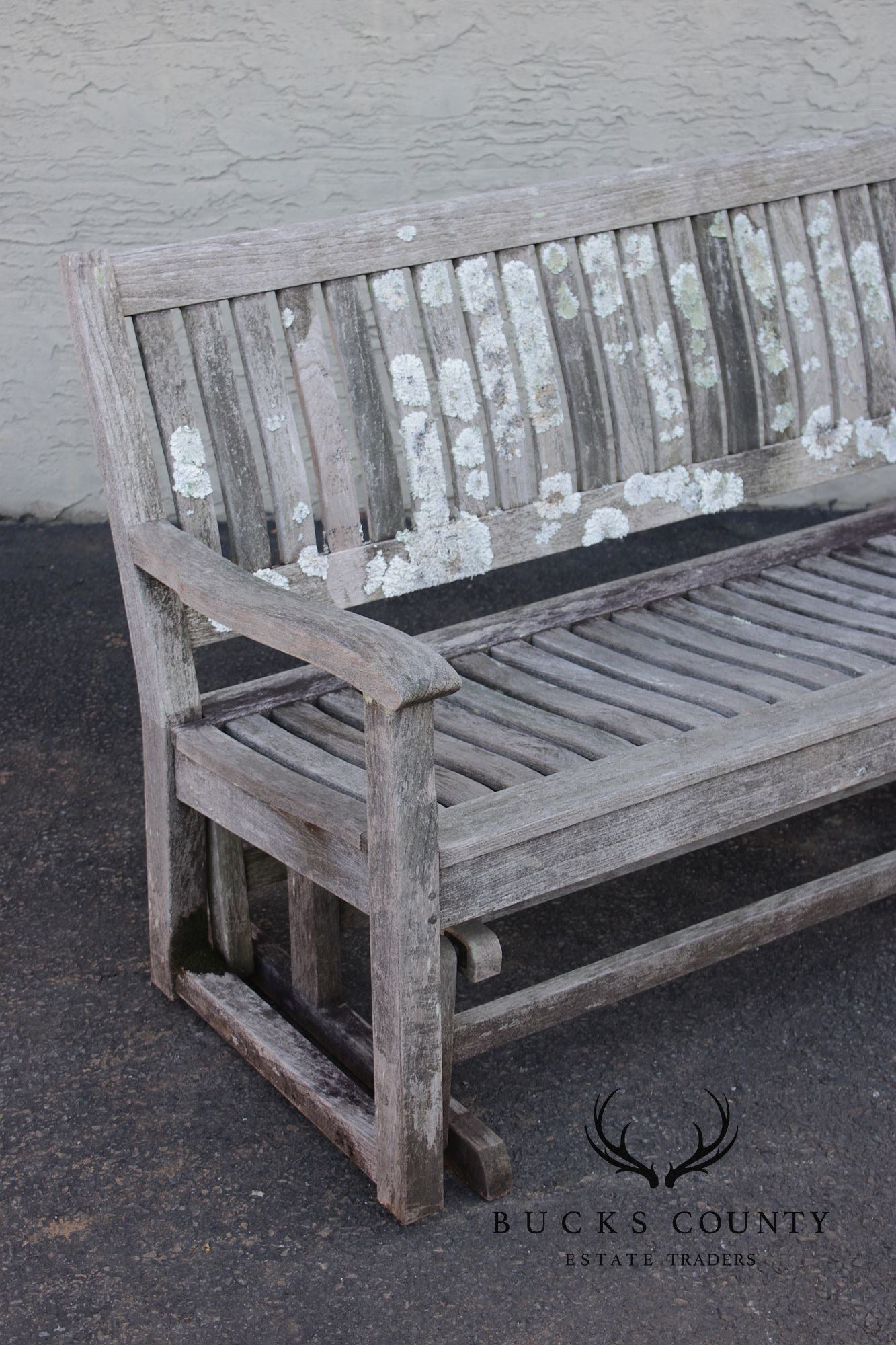 Gloster Teak Glider Bench