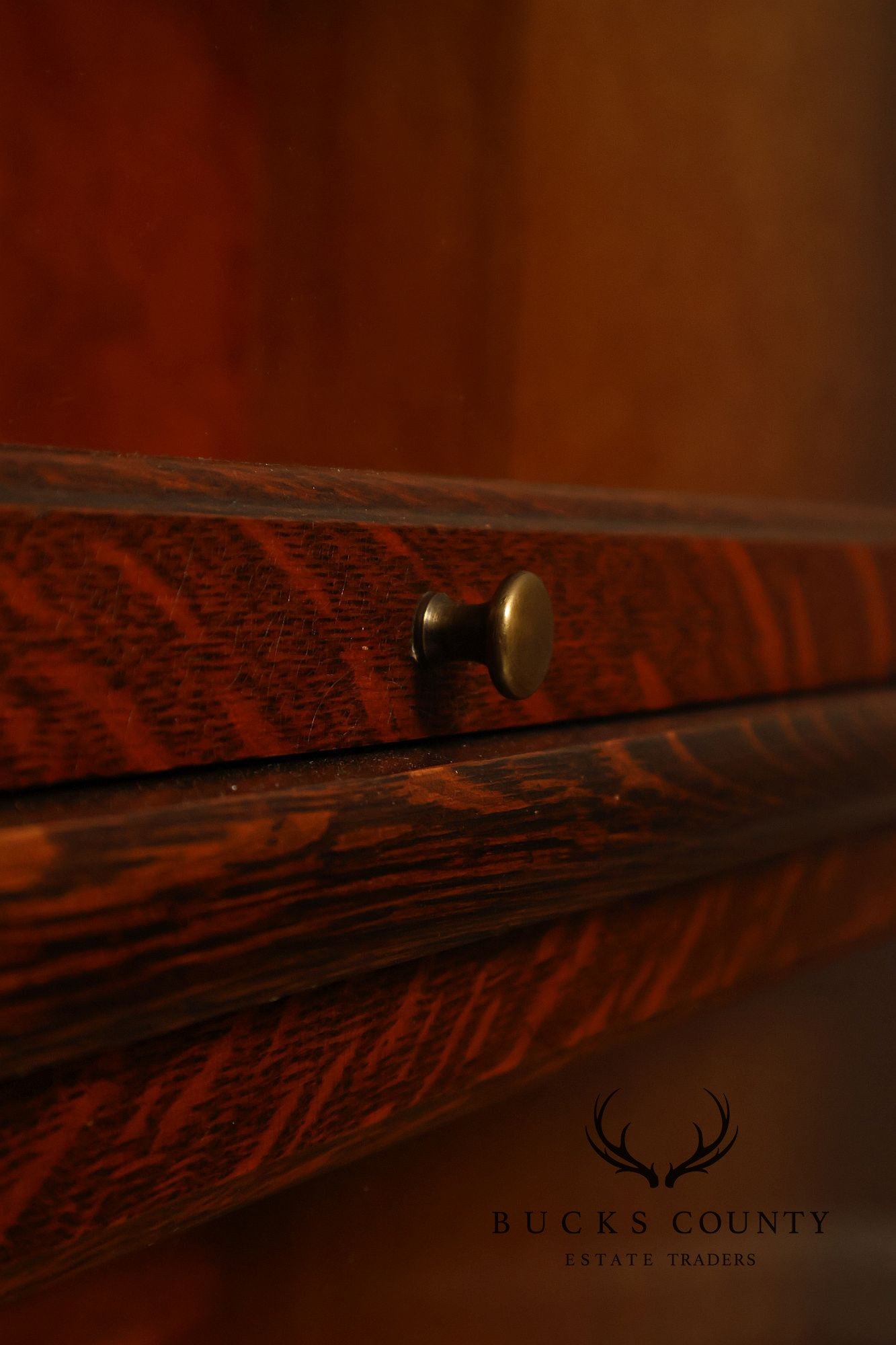 Globe Wernicke Antique Oak Four-Section Barrister Bookcase