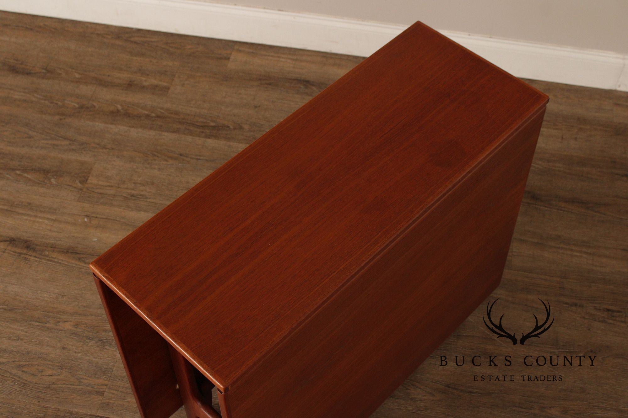 Kleppe Møbelfabrik Danish Modern Teak Drop-Leaf Dining Table