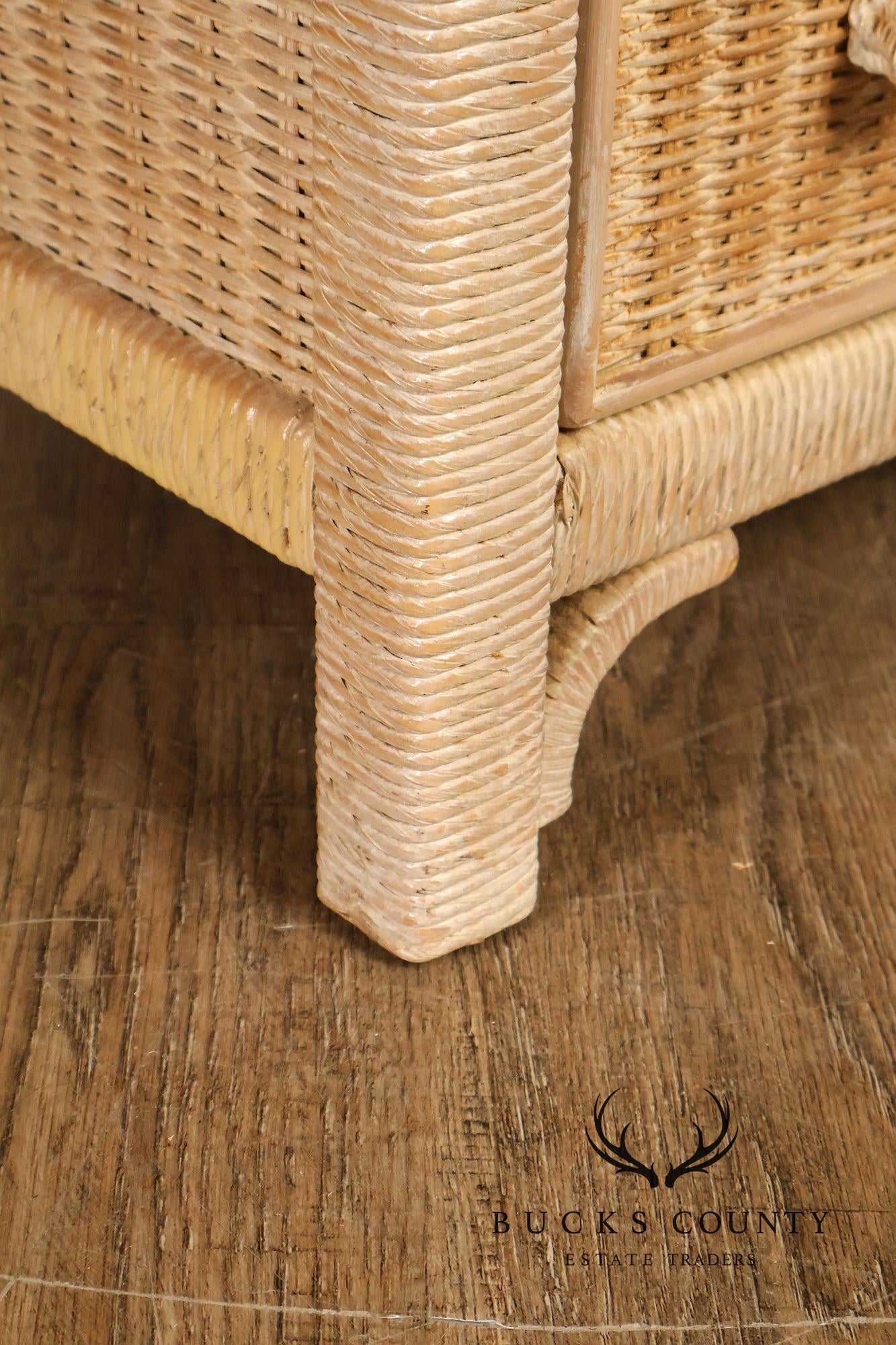 Lexington Henry Link Wicker Double Dresser