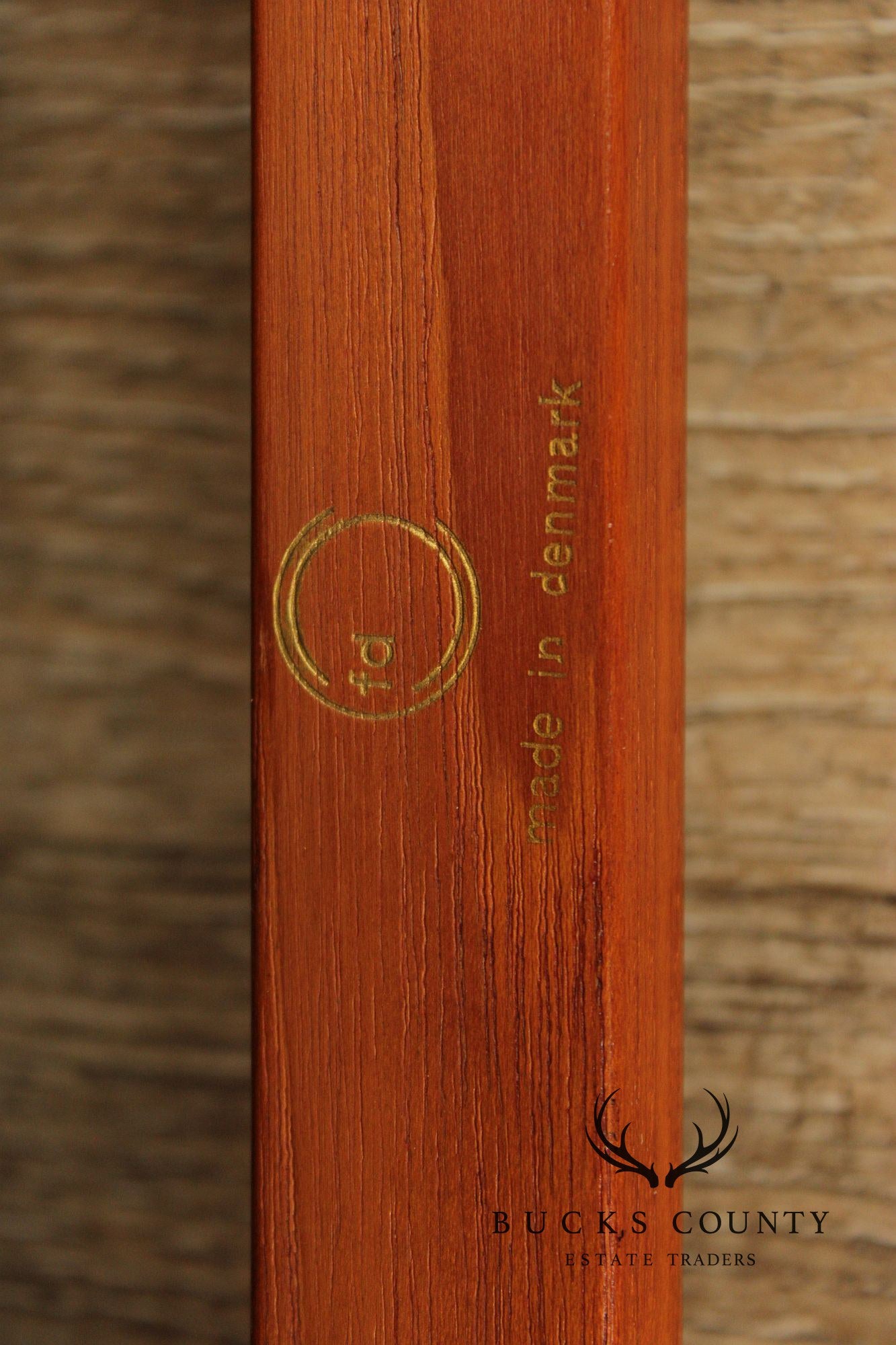 Mid Century Danish Teak Floating Seat Stool By Inger Klingenberg For France & Søn