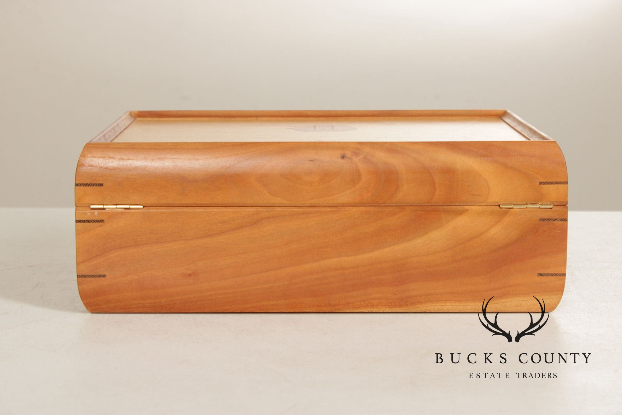 Studio Mixed Wood Desktop Cigar Humidor