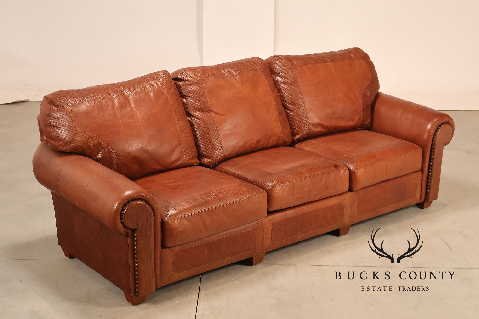 Stickley 'Santa Fe' Leather Sofa