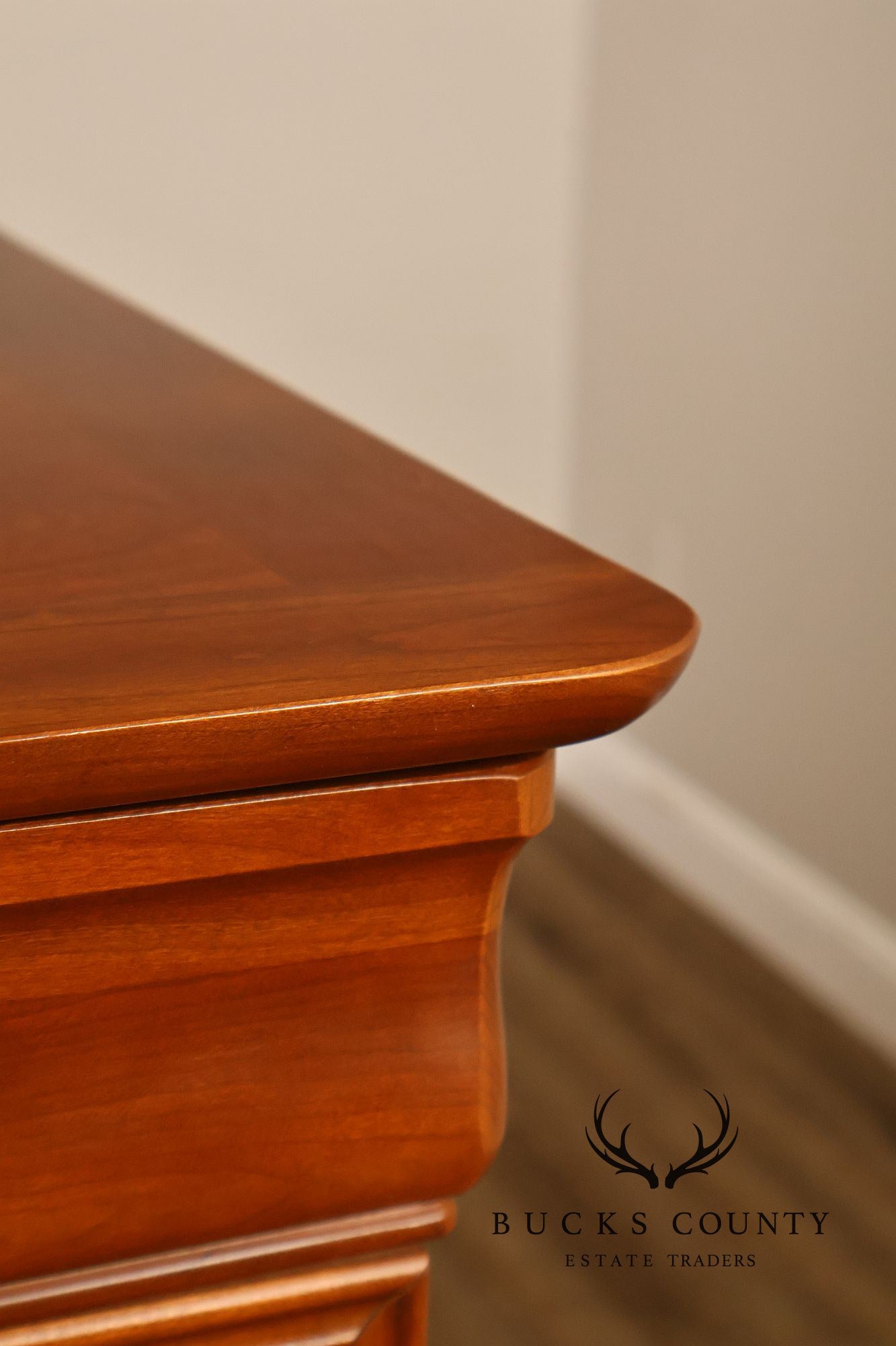 Louis Philippe Style Cherry Seven Drawer Tall Chest Of Drawers