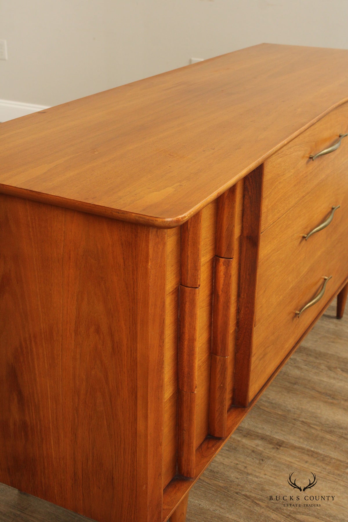 Kent Coffey 'Foreteller' Mid Century Modern Walnut Long Dresser
